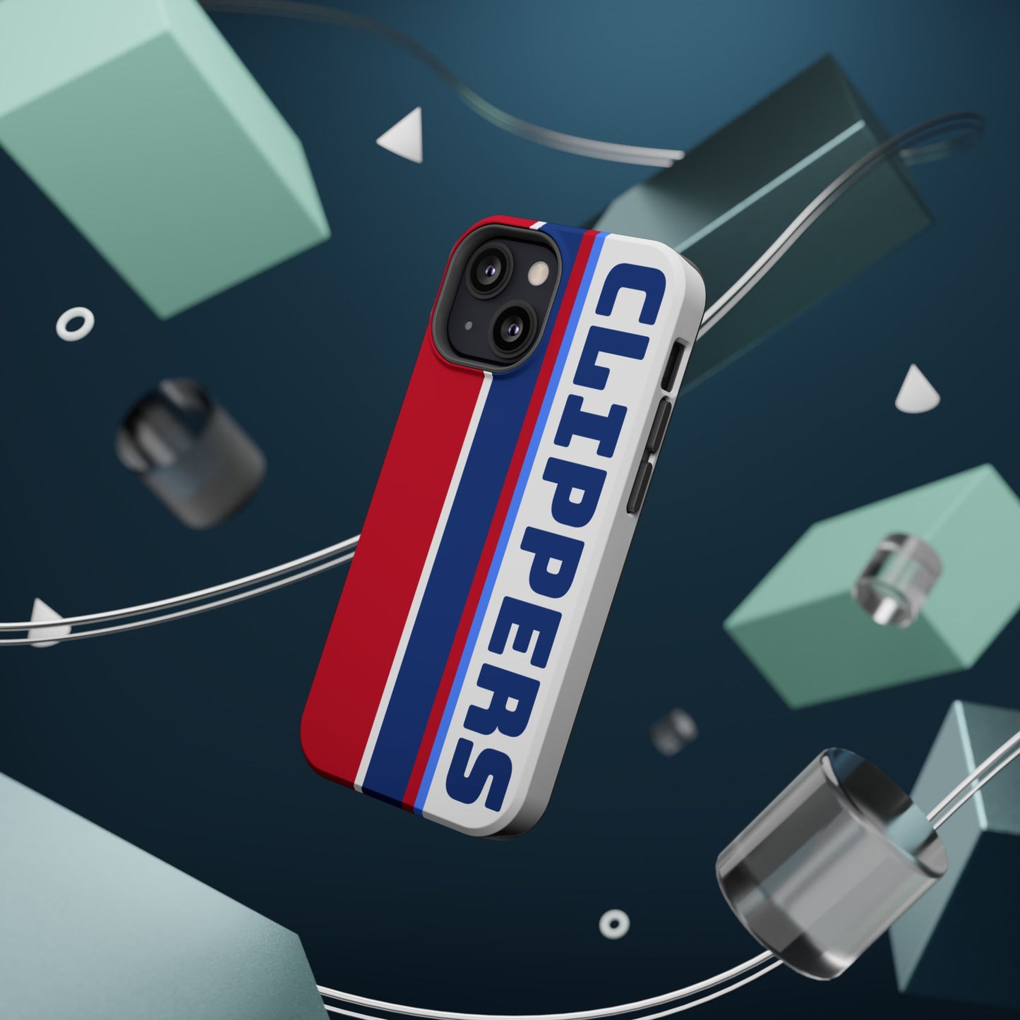 Clippers Phone Case, Magnetic Phone Case, Retro Phone Case