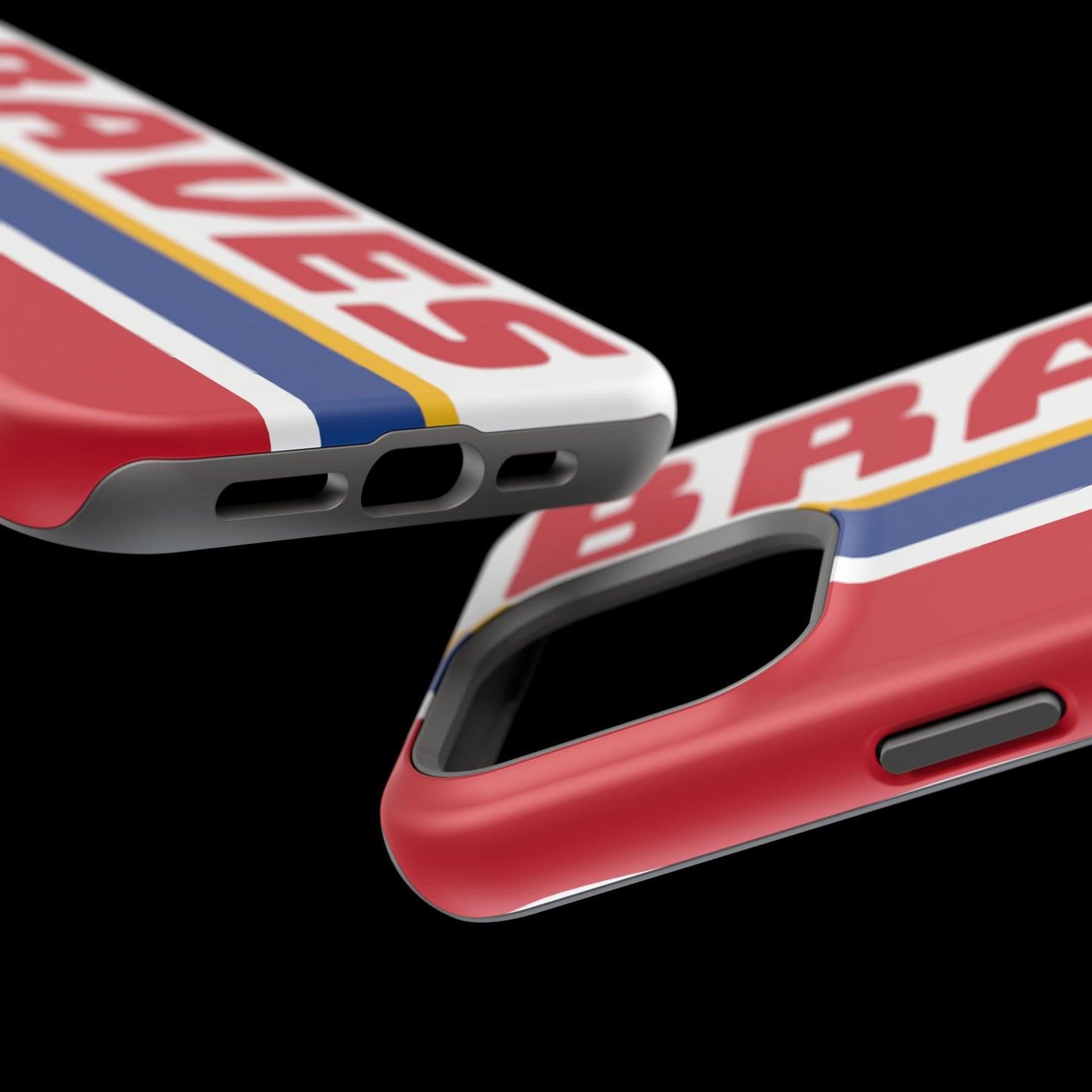 Braves Phone Case, Magnetic Phone Case, Baseball Phone Case, Retro Phone Case