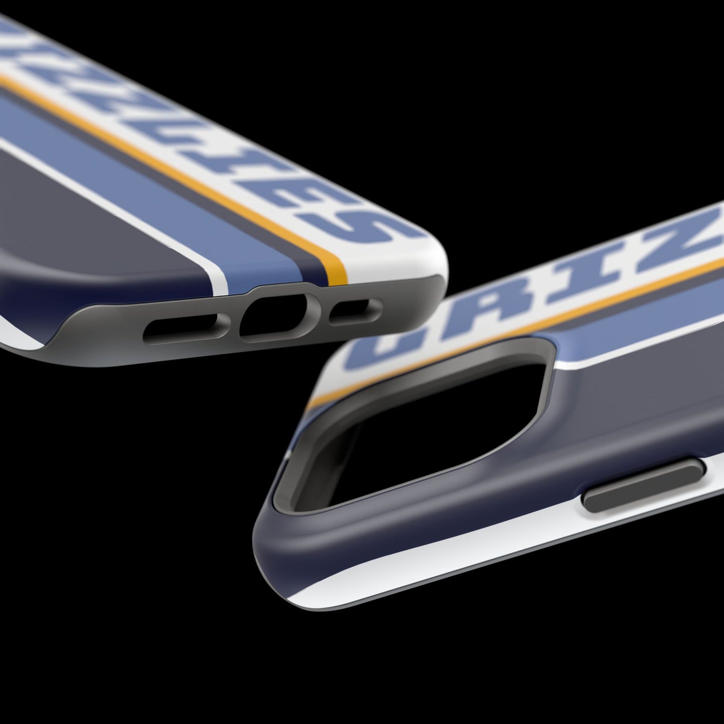 Grizzlies Phone Case, Magnetic Phone Case, Retro Phone Case