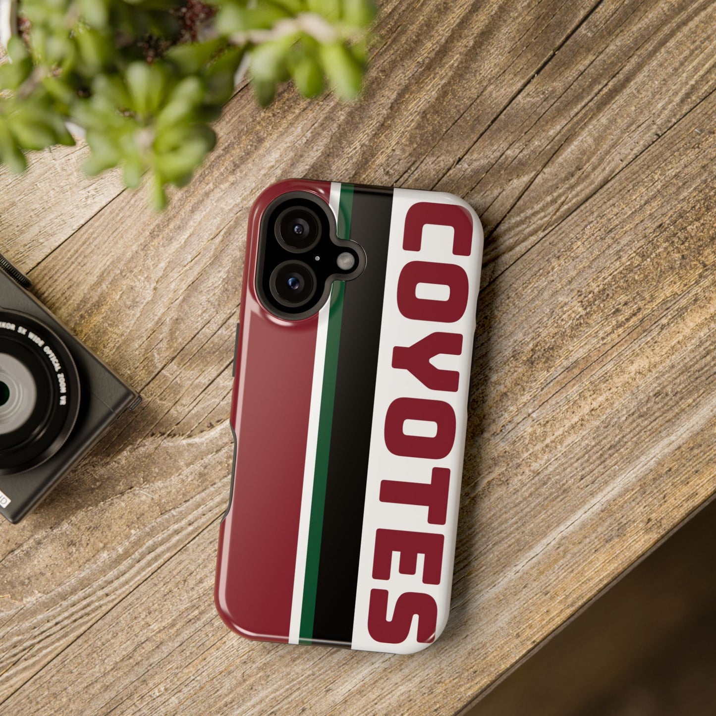 Coyotes Phone Case, Magnetic Phone Case, Hockey Phone Case, Retro Phone Case