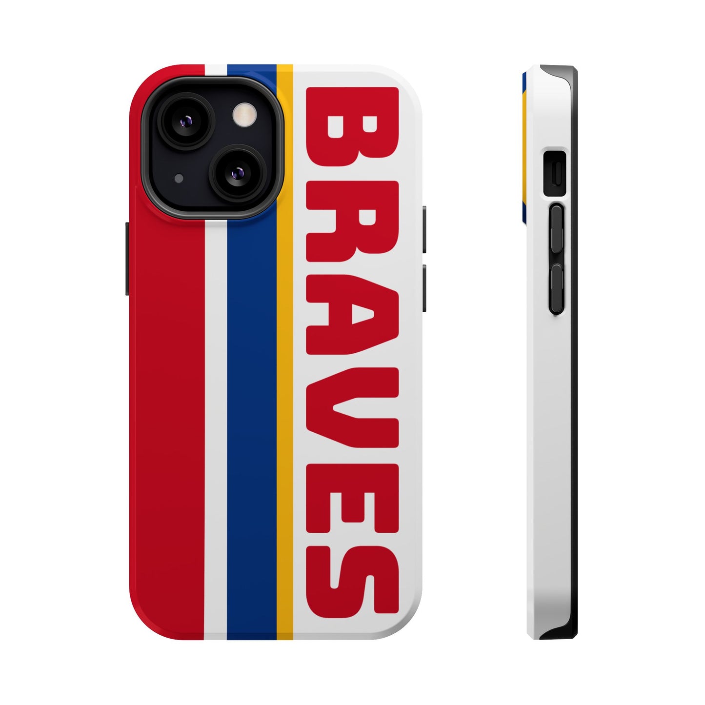 Braves Phone Case, Magnetic Phone Case, Baseball Phone Case, Retro Phone Case