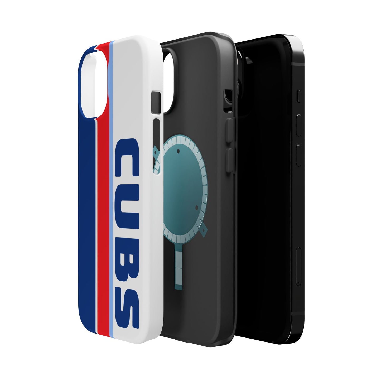 Cubs Phone Case, Magnetic Phone Case, Retro Phone Case, Baseball Case for iPhone or Samsung