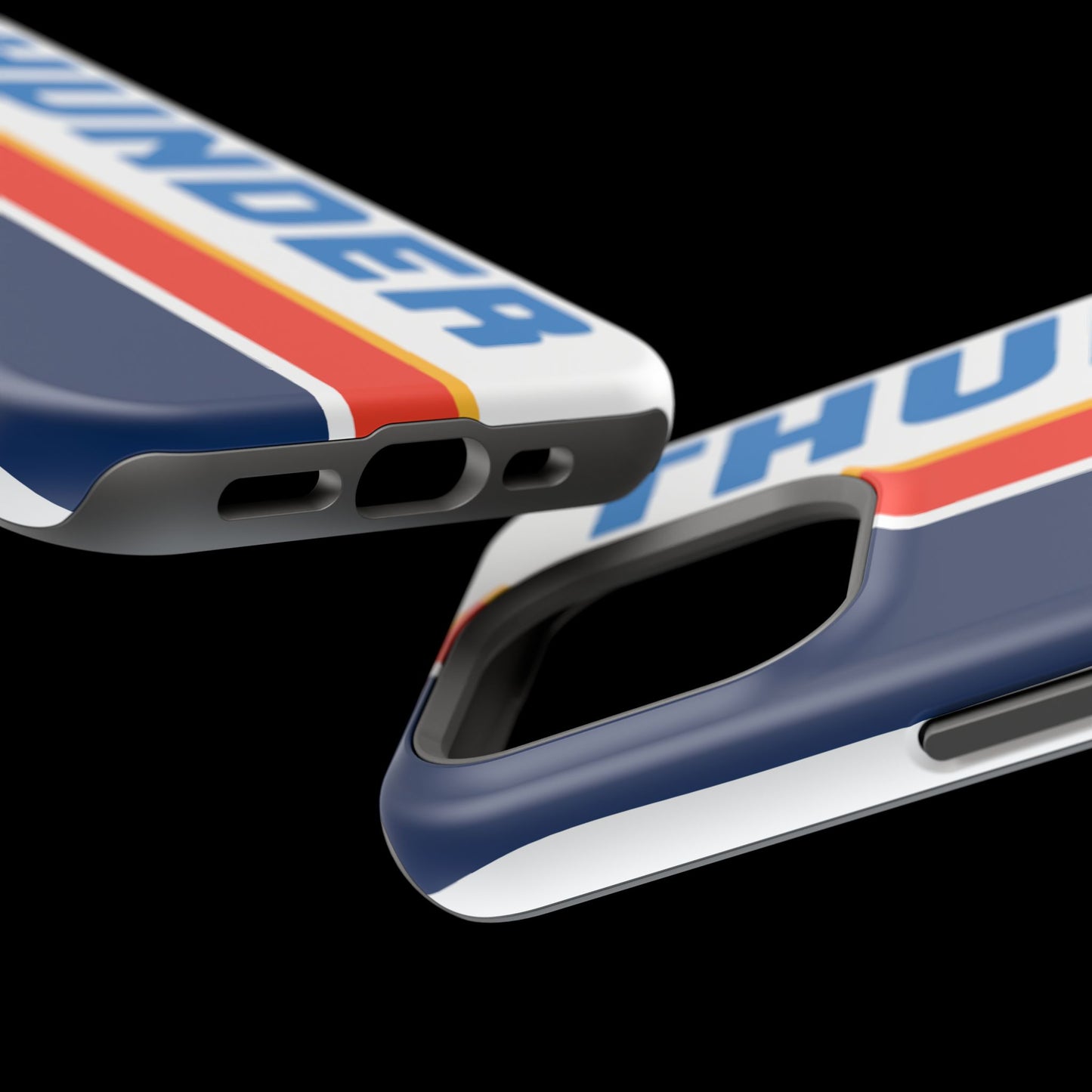 Thunder Phone Case, Magnetic Phone Case, Retro Phone Case, Basketball Gifts