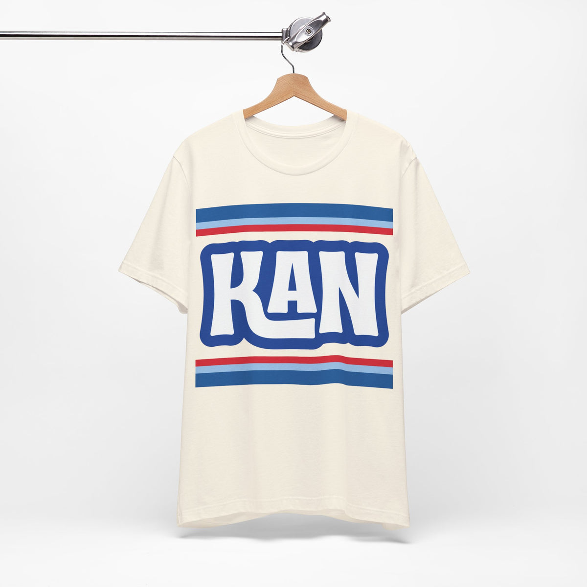 Retro KAN Shirt, Vintage Striped KAN T-Shirt