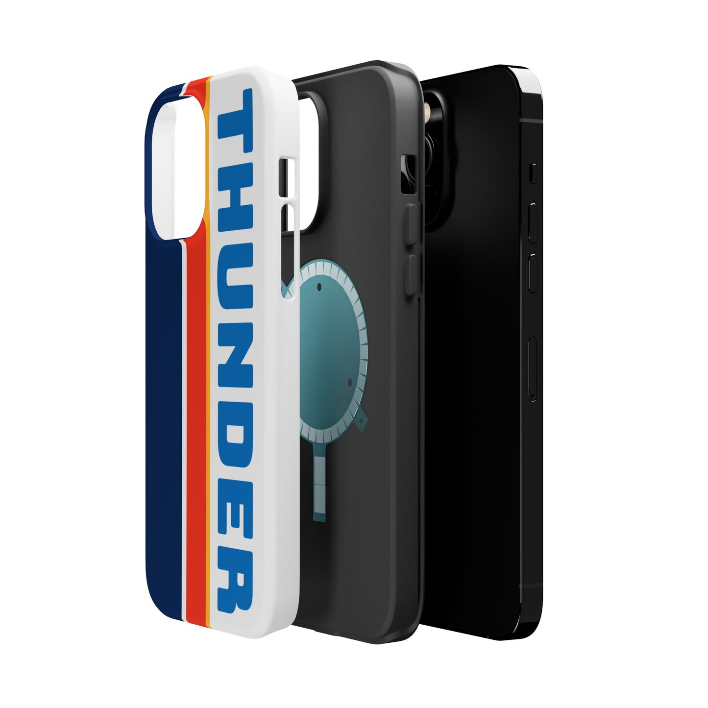 Thunder Phone Case, Magnetic Phone Case, Retro Phone Case, Basketball Gifts