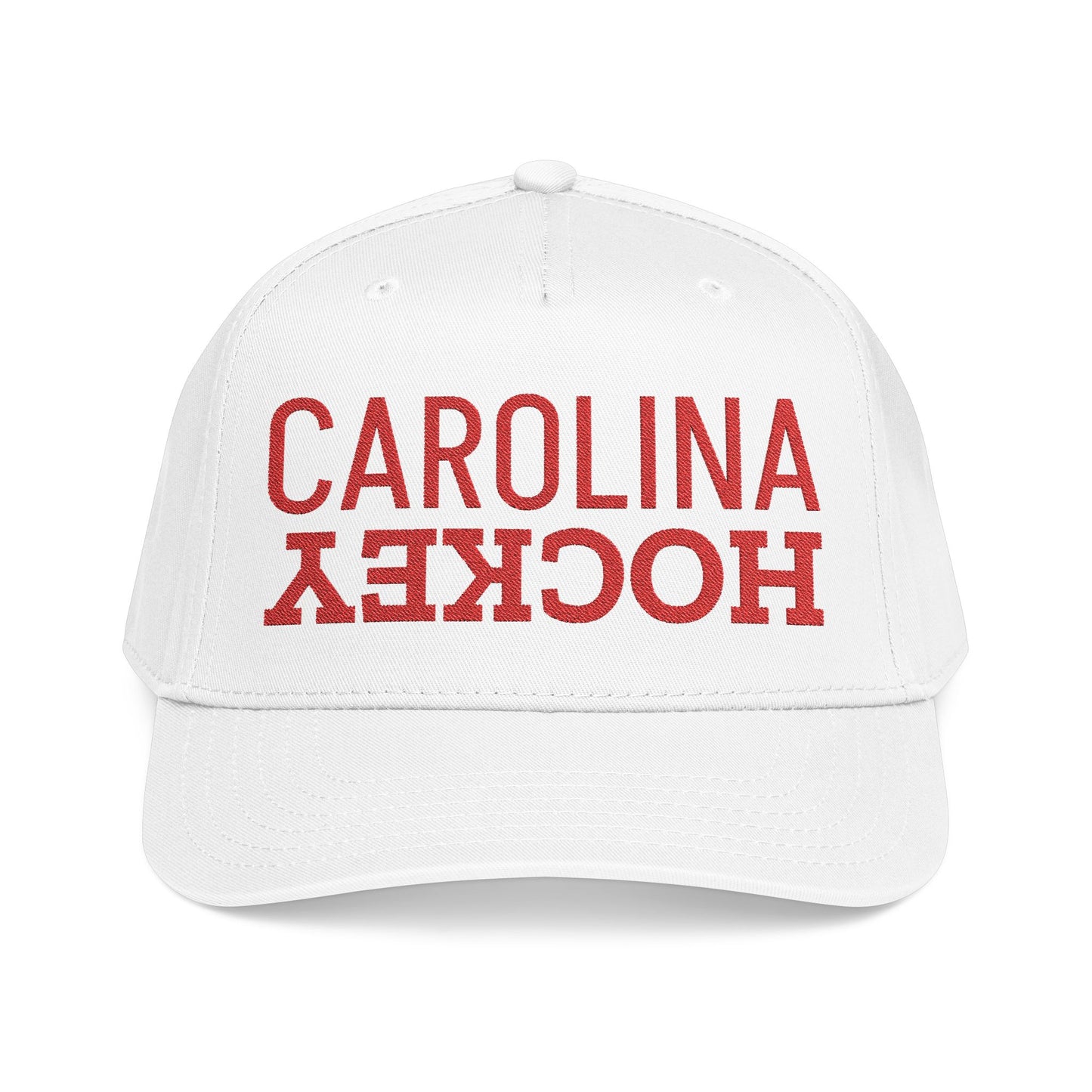 Embroidered Carolina Hockey Hat, Mid Profile Hockey Cap, Sports Gifts