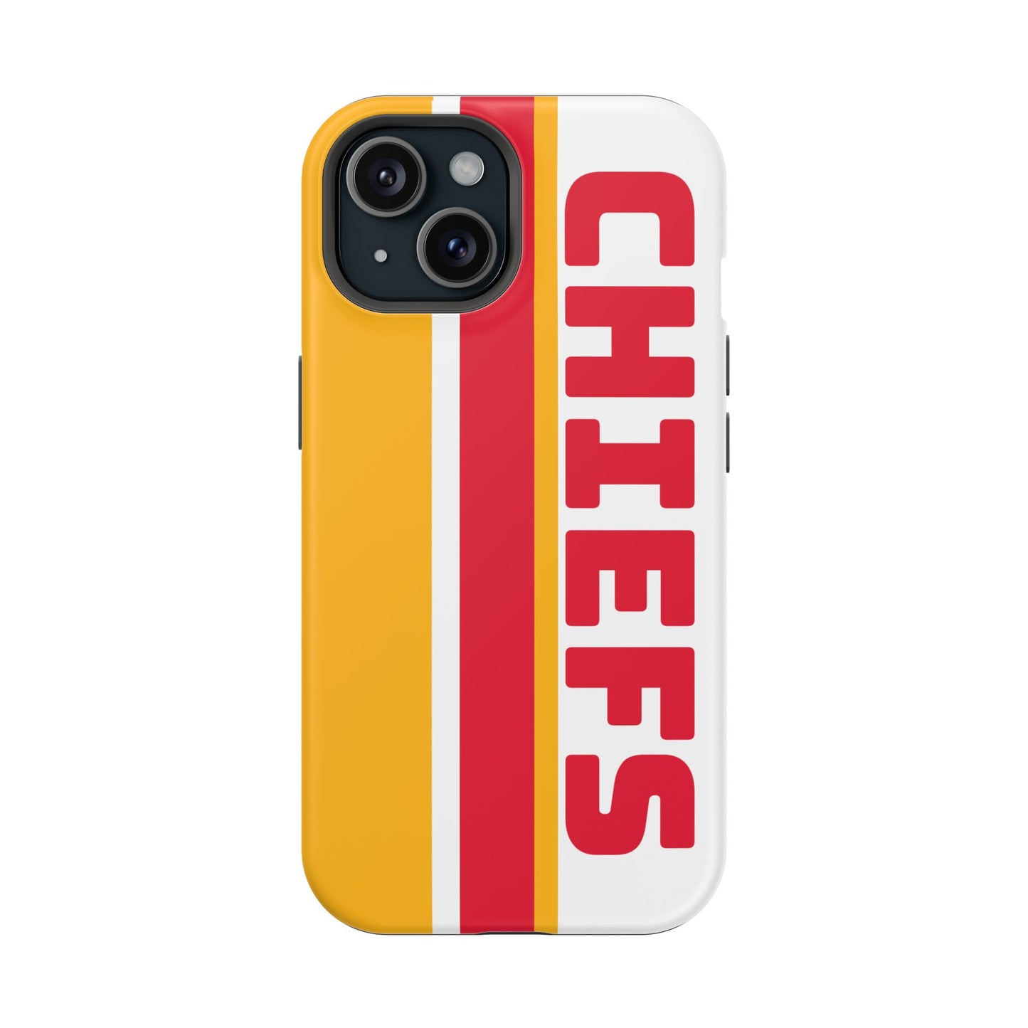 Chiefs Phone Case, Magnetic Phone Case, Retro Phone Case, Baseball Case for iPhone or Samsung, Chiefs Football Gifts