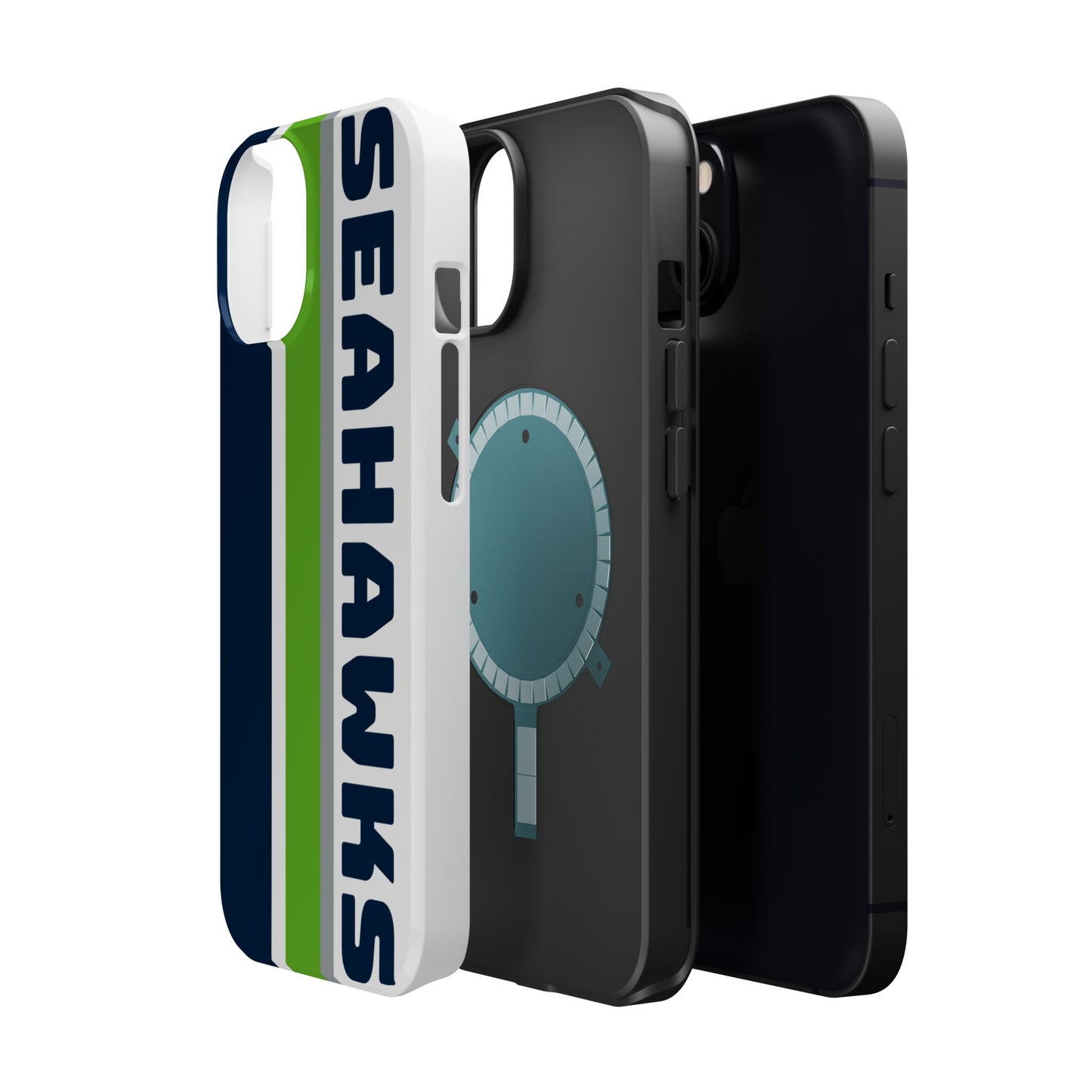 Seahawks Phone Case, Magnetic Phone Case, Retro Phone Case, Football Case for iPhone or Samsung