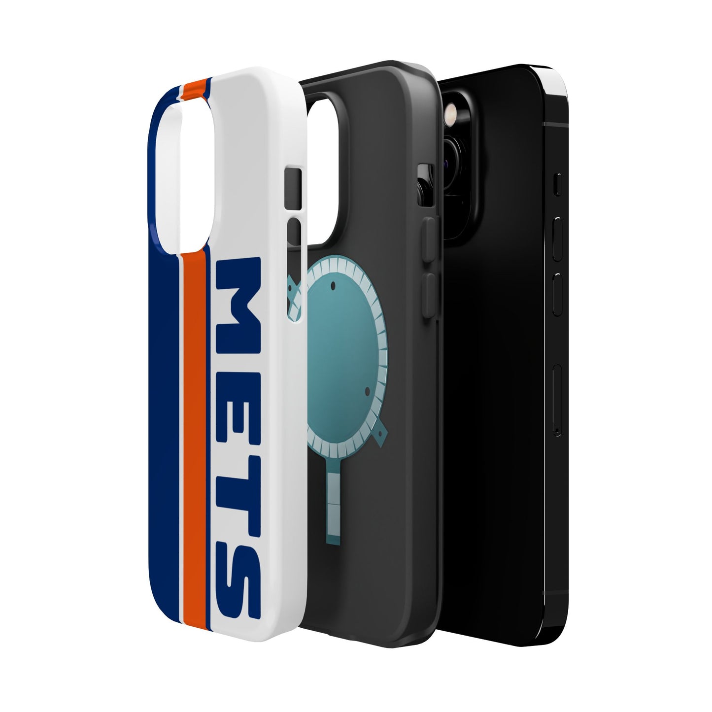 Mets Phone Case, Magnetic Phone Case, Retro Phone Case, Baseball Case for iPhone or Samsung