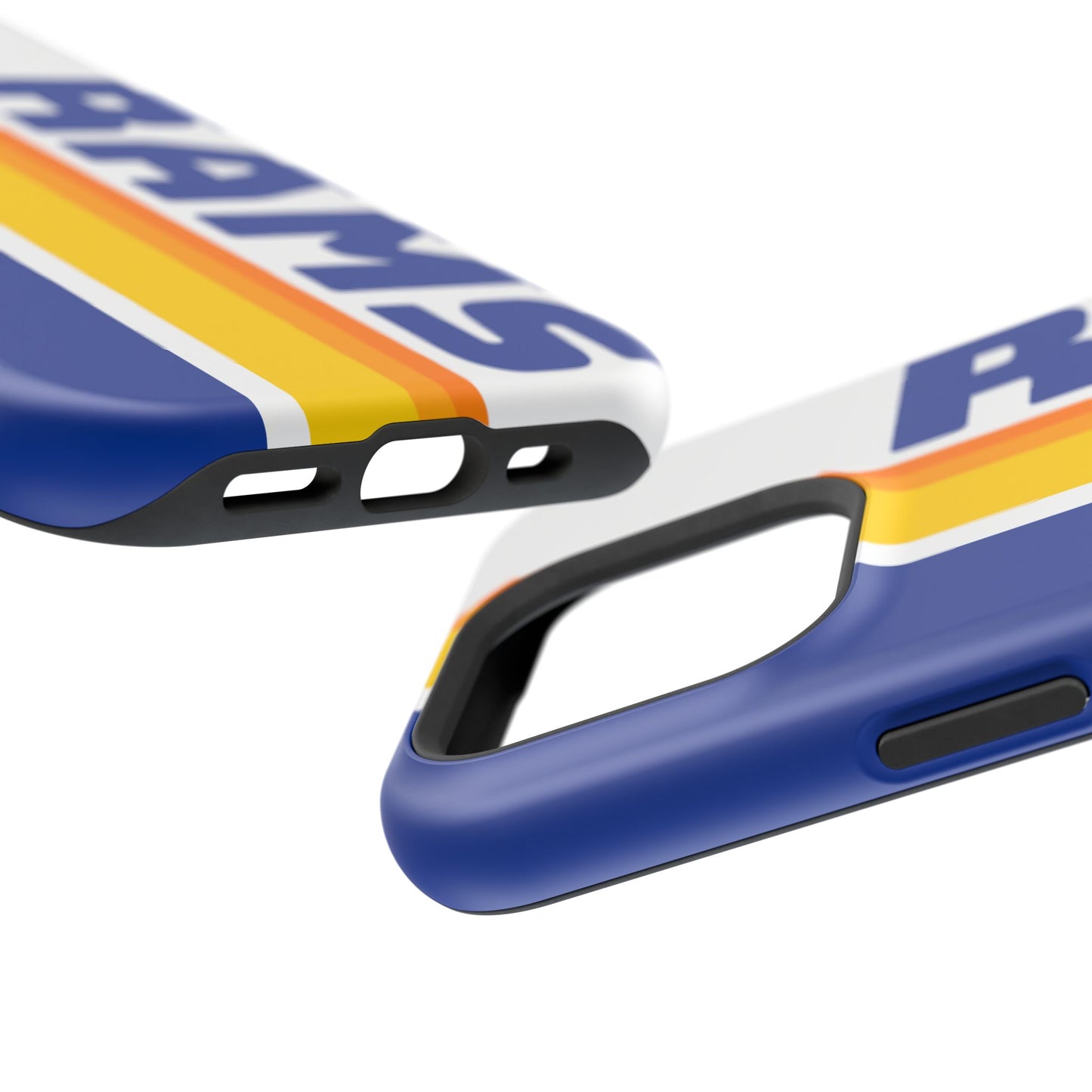 Rams Phone Case, Magnetic Phone Case, Retro Phone Case, Football Case for iPhone or Samsung