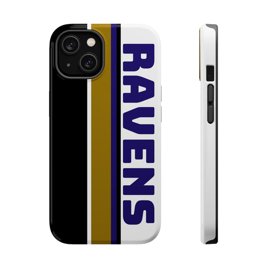 Ravens Phone Case, Magnetic Phone Case, Retro Phone Case, Football Gifts
