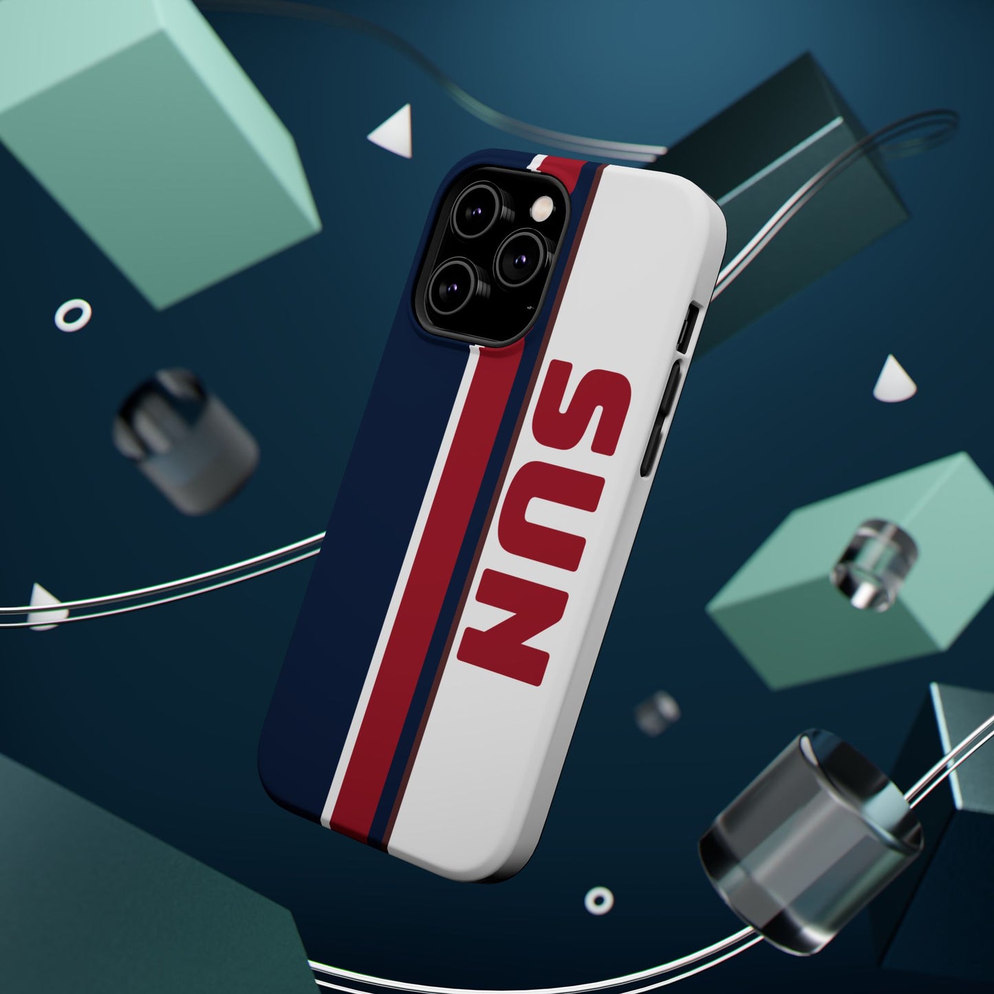 Sun Phone Case, Magnetic Phone Case, Retro Phone Case, Matte/Glossy Phone Case