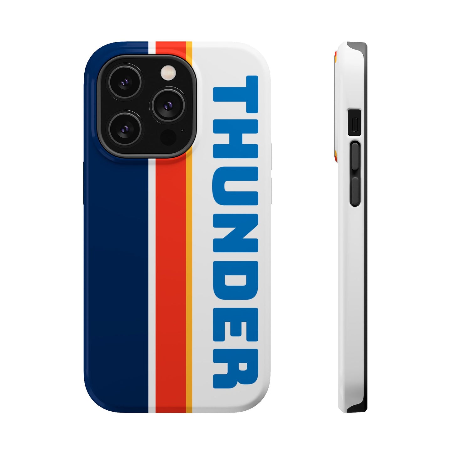 Thunder Phone Case, Magnetic Phone Case, Retro Phone Case, Basketball Gifts
