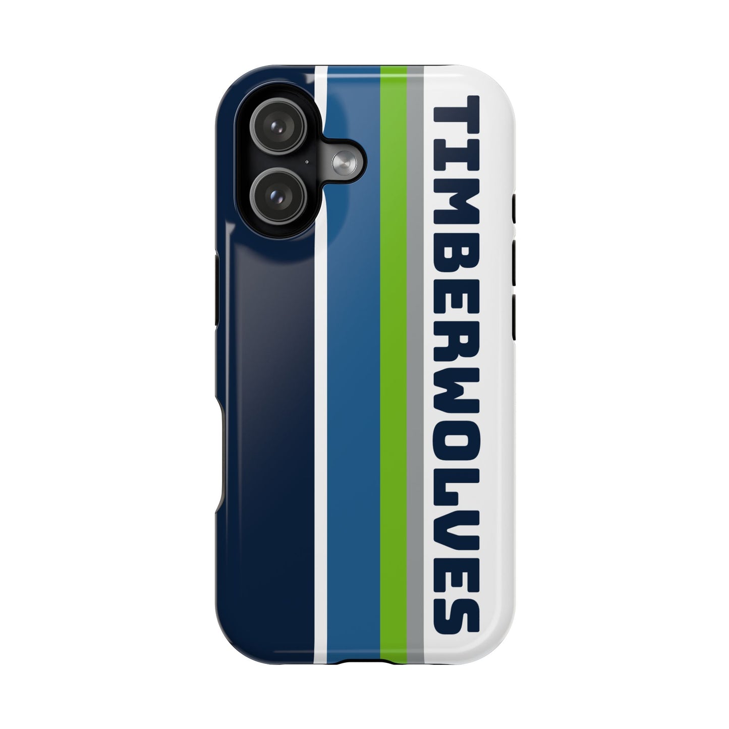 Timberwolves Phone Case, Magnetic Phone Case, Retro Phone Case, Basketball Gifts