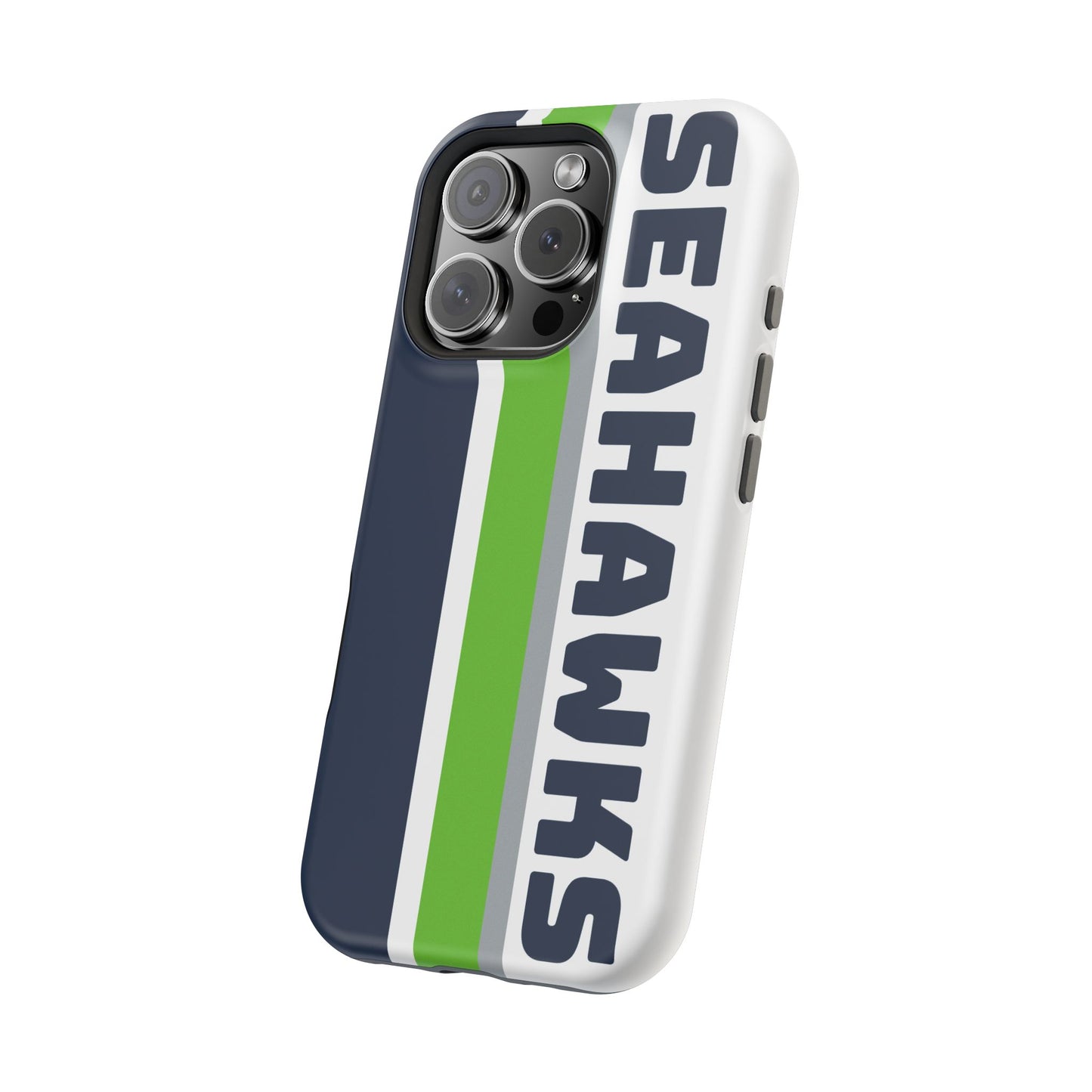 Seahawks Phone Case, Magnetic Phone Case, Retro Phone Case, Football Case for iPhone or Samsung