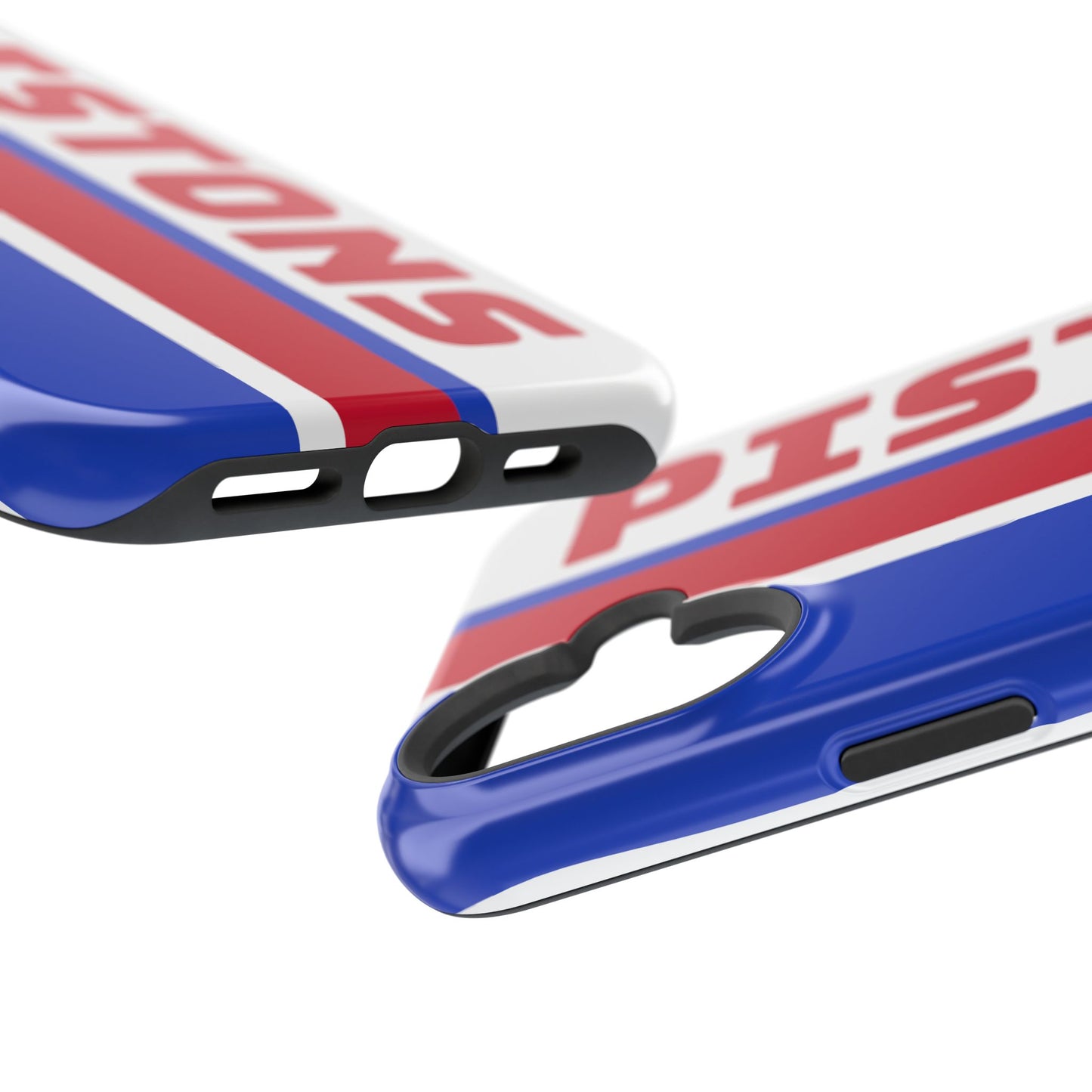 Pistons Phone Case, Magnetic Phone Case, Retro Phone Case, Basketball Gifts