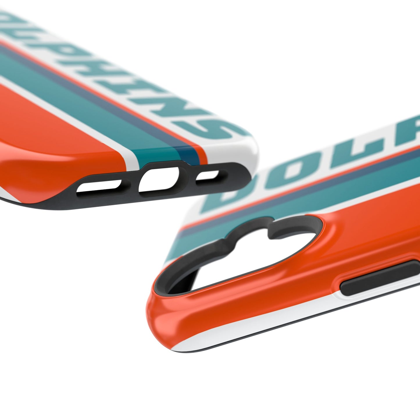 Dolphins Phone Case, Magnetic Phone Case, Retro Phone Case, Matte/Glossy Phone Case