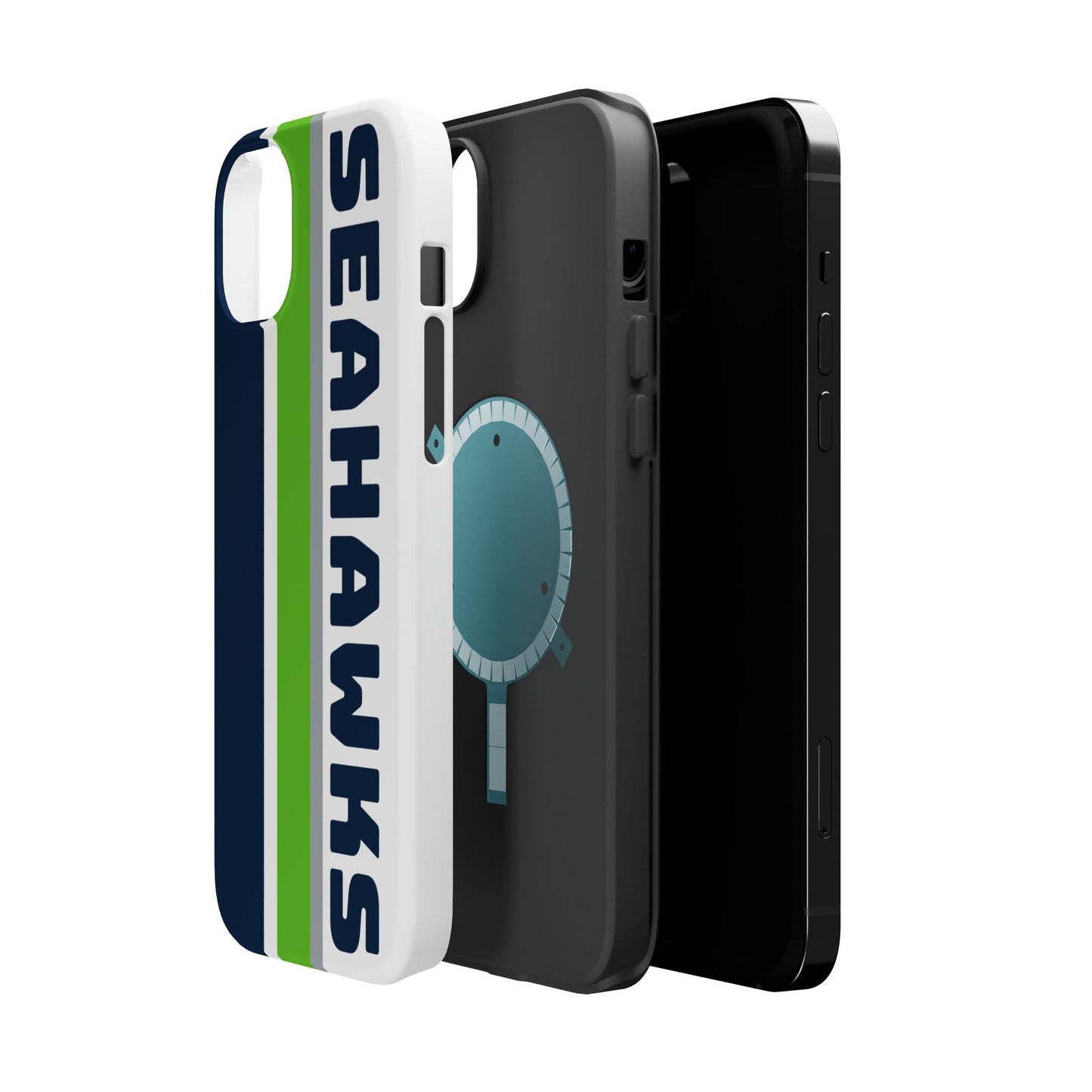 Seahawks Phone Case, Magnetic Phone Case, Retro Phone Case, Football Case for iPhone or Samsung