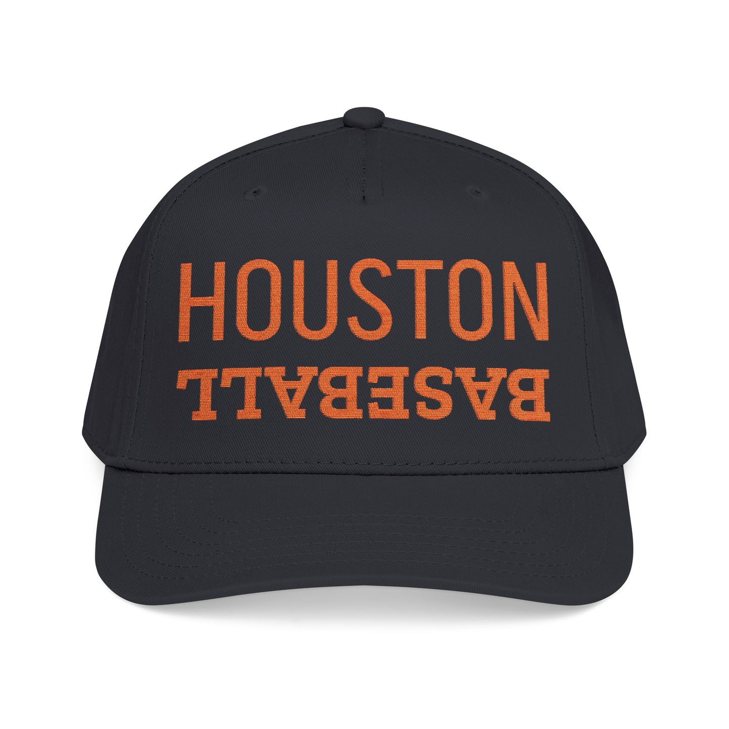 Embroidered Houston Baseball Hat, Mid Profile Baseball Cap, Sports Gifts