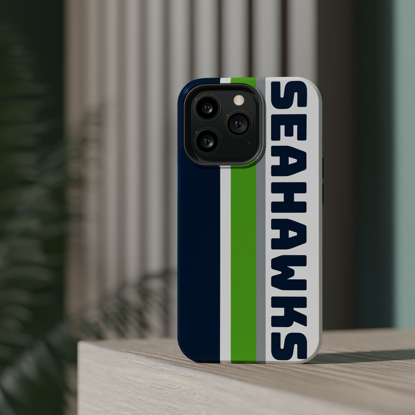 Seahawks Phone Case, Magnetic Phone Case, Retro Phone Case, Football Case for iPhone or Samsung