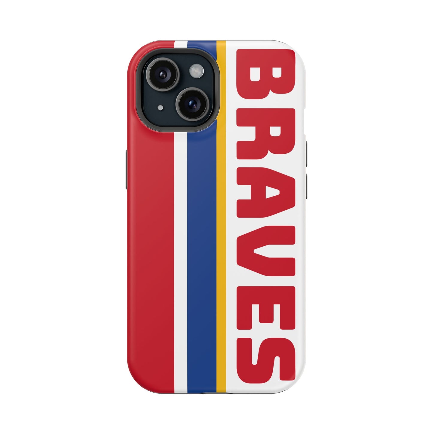 Braves Phone Case, Magnetic Phone Case, Baseball Phone Case, Retro Phone Case