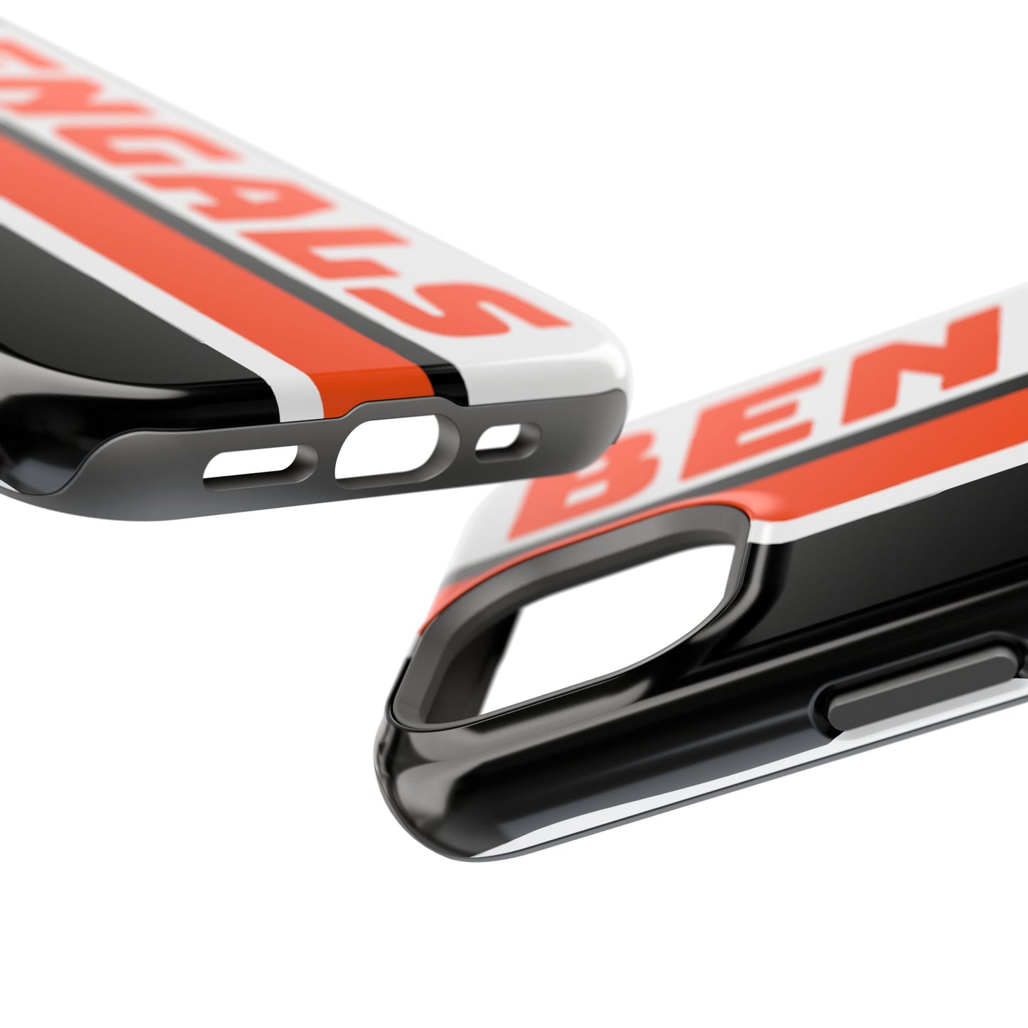 Bengals Phone Case, Magnetic Phone Case, Retro Phone Case, Baseball Case for iPhone or Samsung, Football Gifts