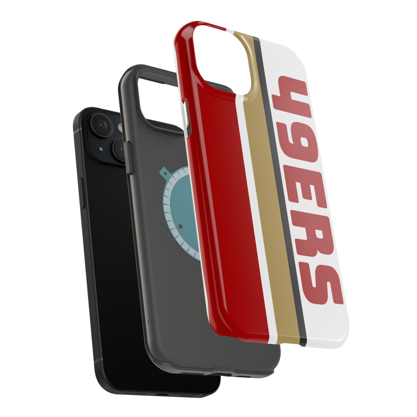 49ers Phone Case, Magnetic Phone Case, Retro Phone Case, Niners Gifts