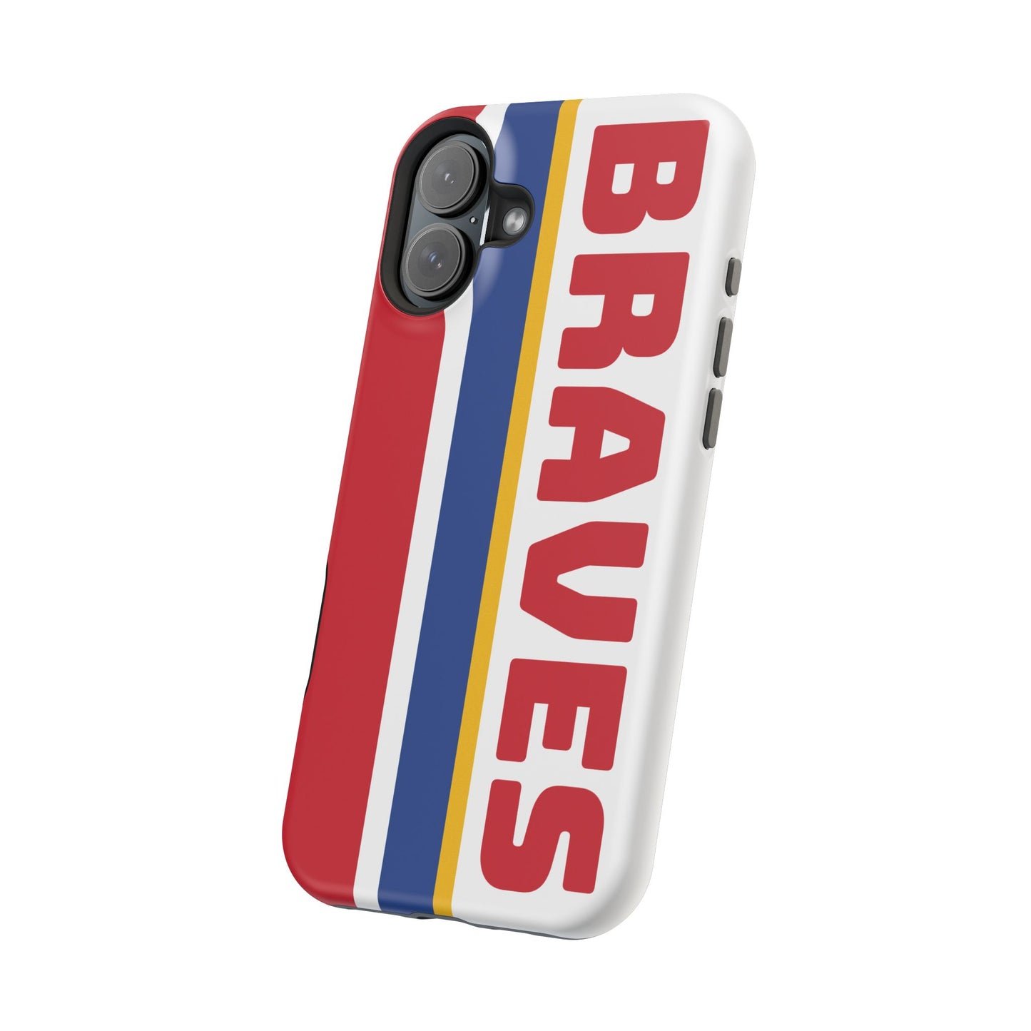 Braves Phone Case, Magnetic Phone Case, Baseball Phone Case, Retro Phone Case