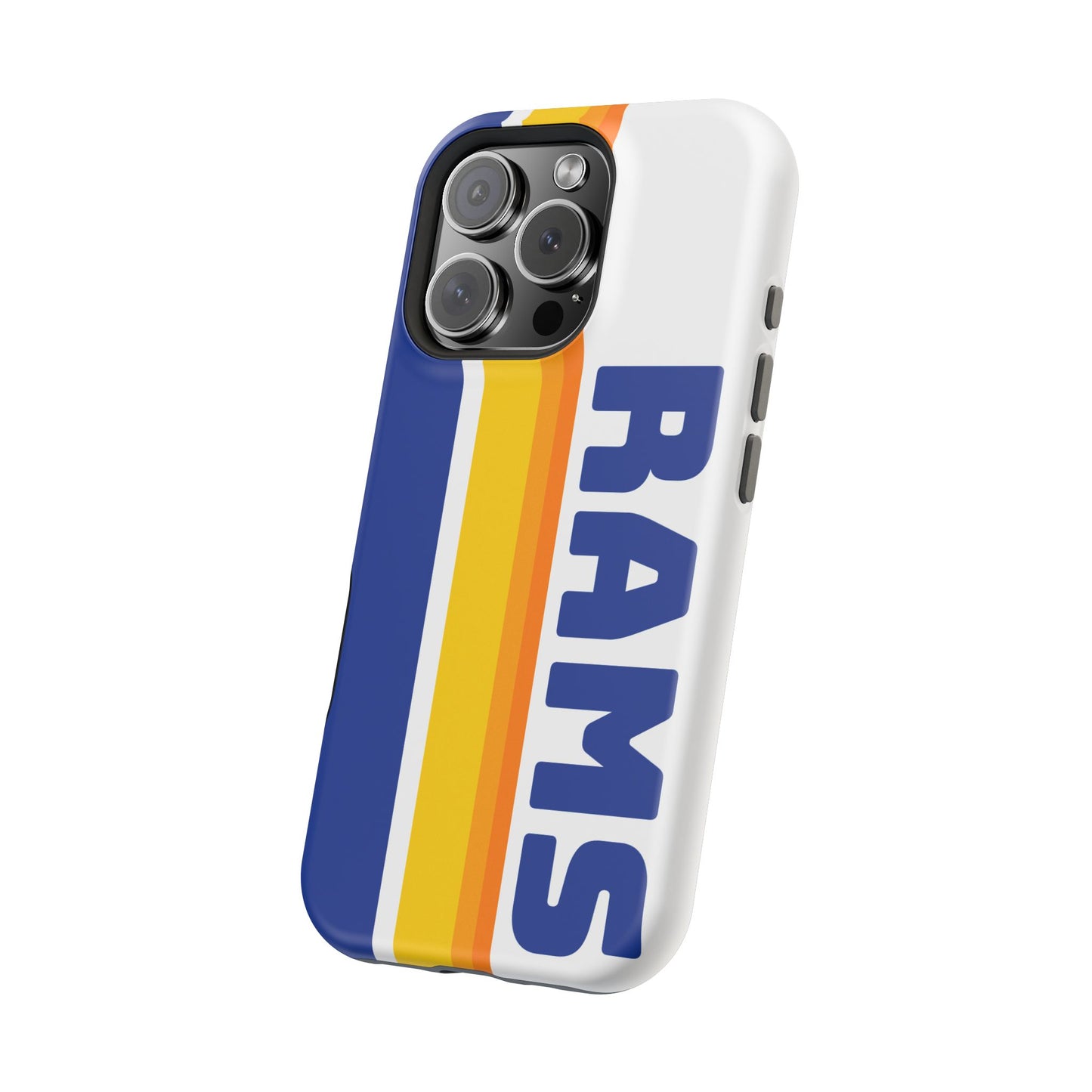 Rams Phone Case, Magnetic Phone Case, Retro Phone Case, Football Case for iPhone or Samsung