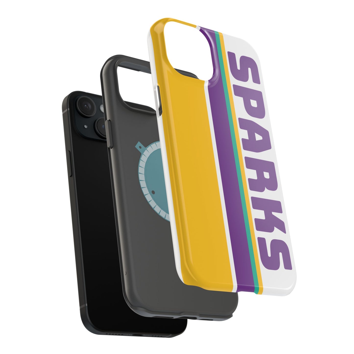 Sparks Phone Case, Magnetic Phone Case, Retro Phone Case, Matte/Glossy Phone Case