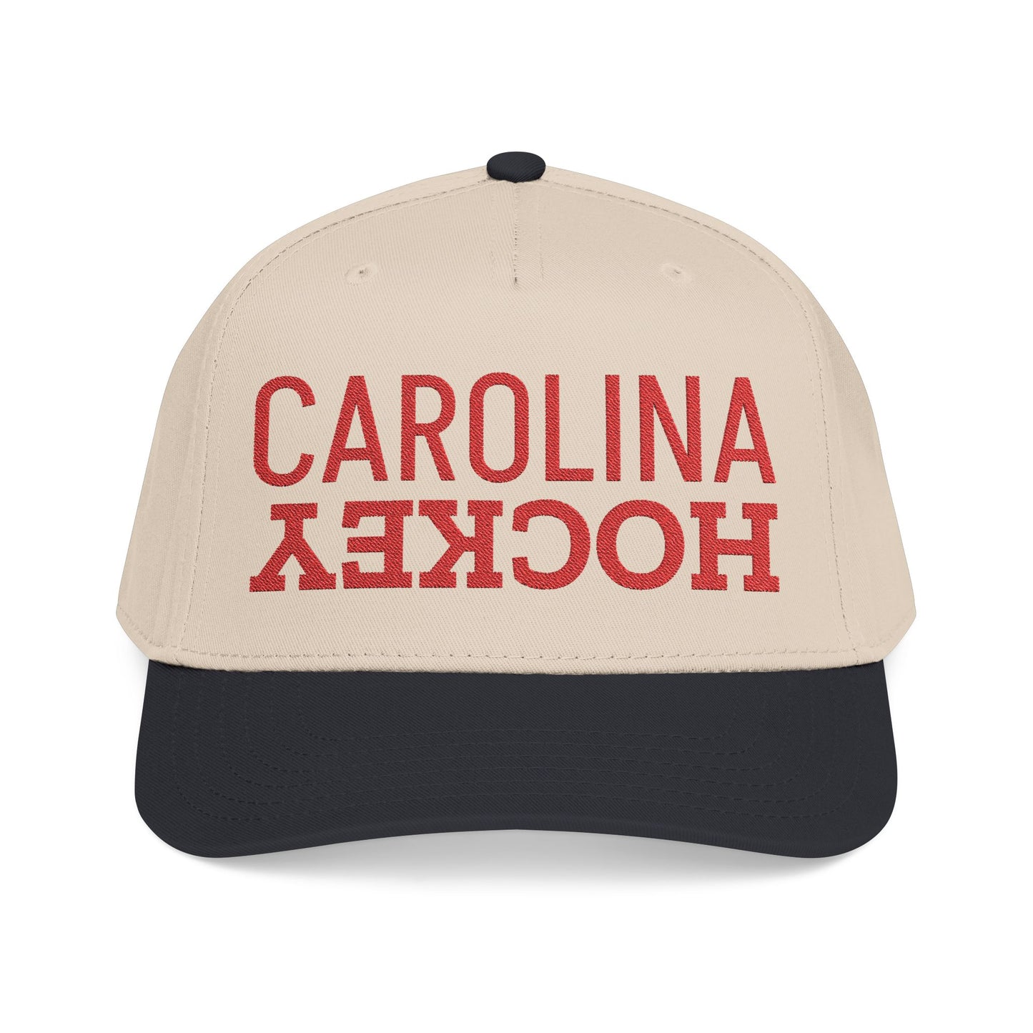 Embroidered Carolina Hockey Hat, Mid Profile Hockey Cap, Sports Gifts