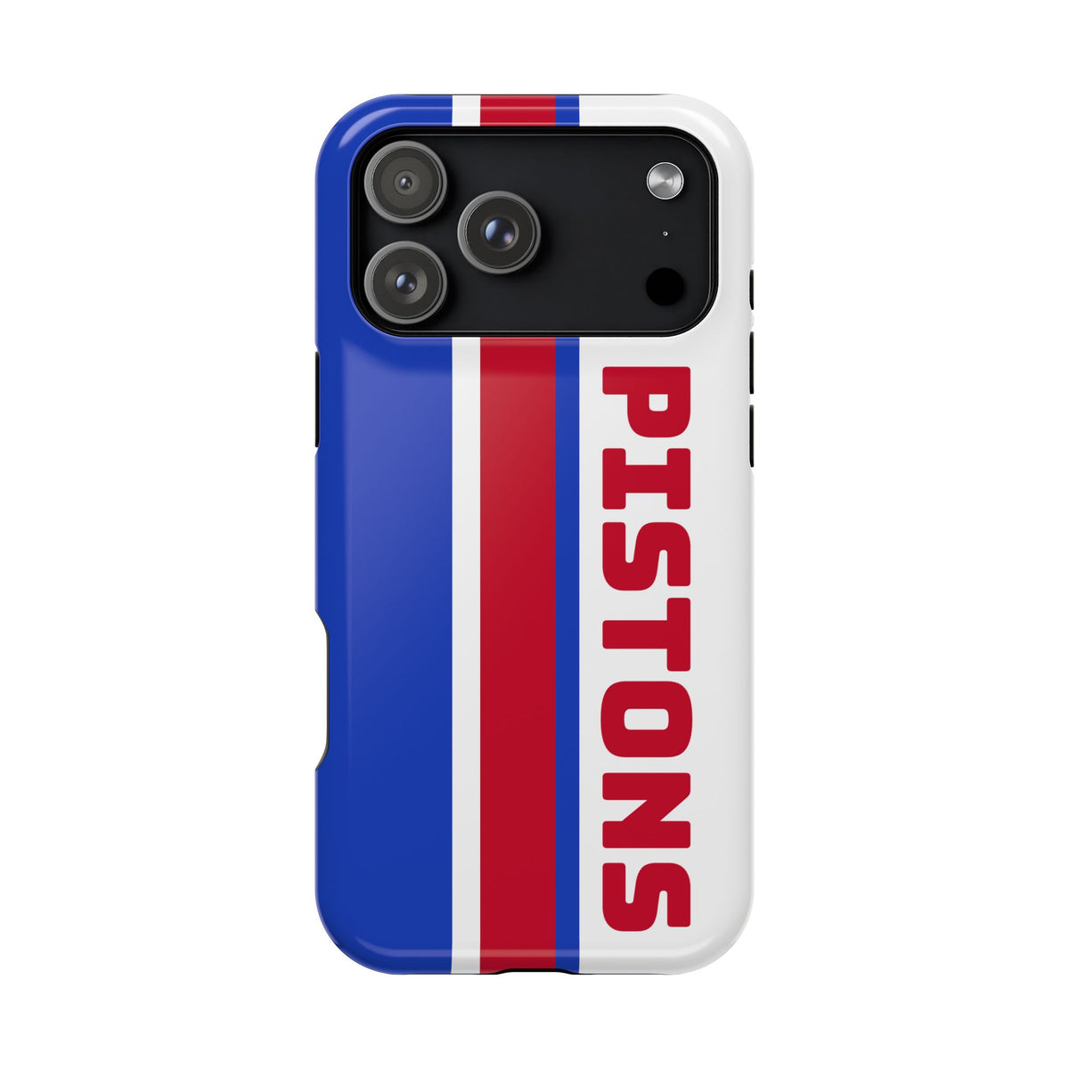 Pistons Phone Case, Magnetic Phone Case, Retro Phone Case, Basketball Gifts