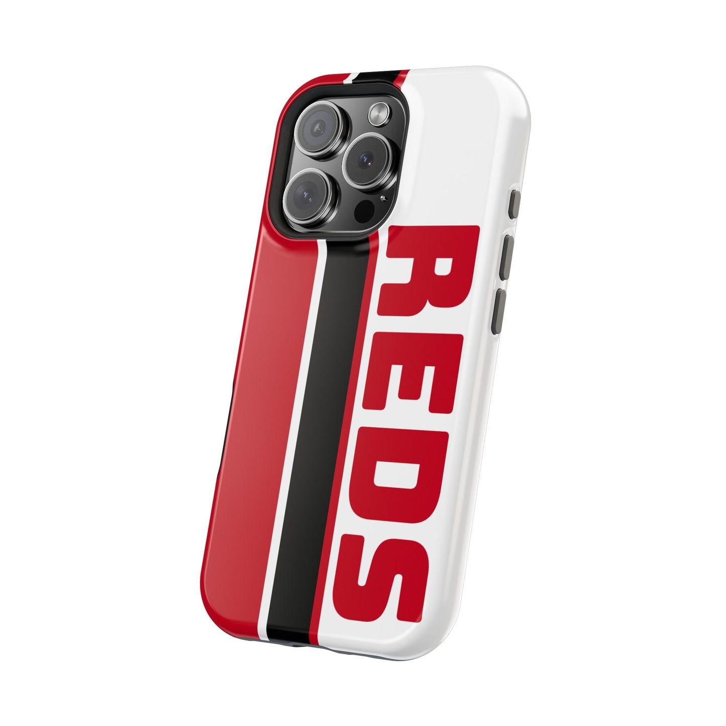 Reds Phone Case, Magnetic Phone Case, Retro Phone Case, Baseball Case for iPhone or Samsung, Reds Baseball Case