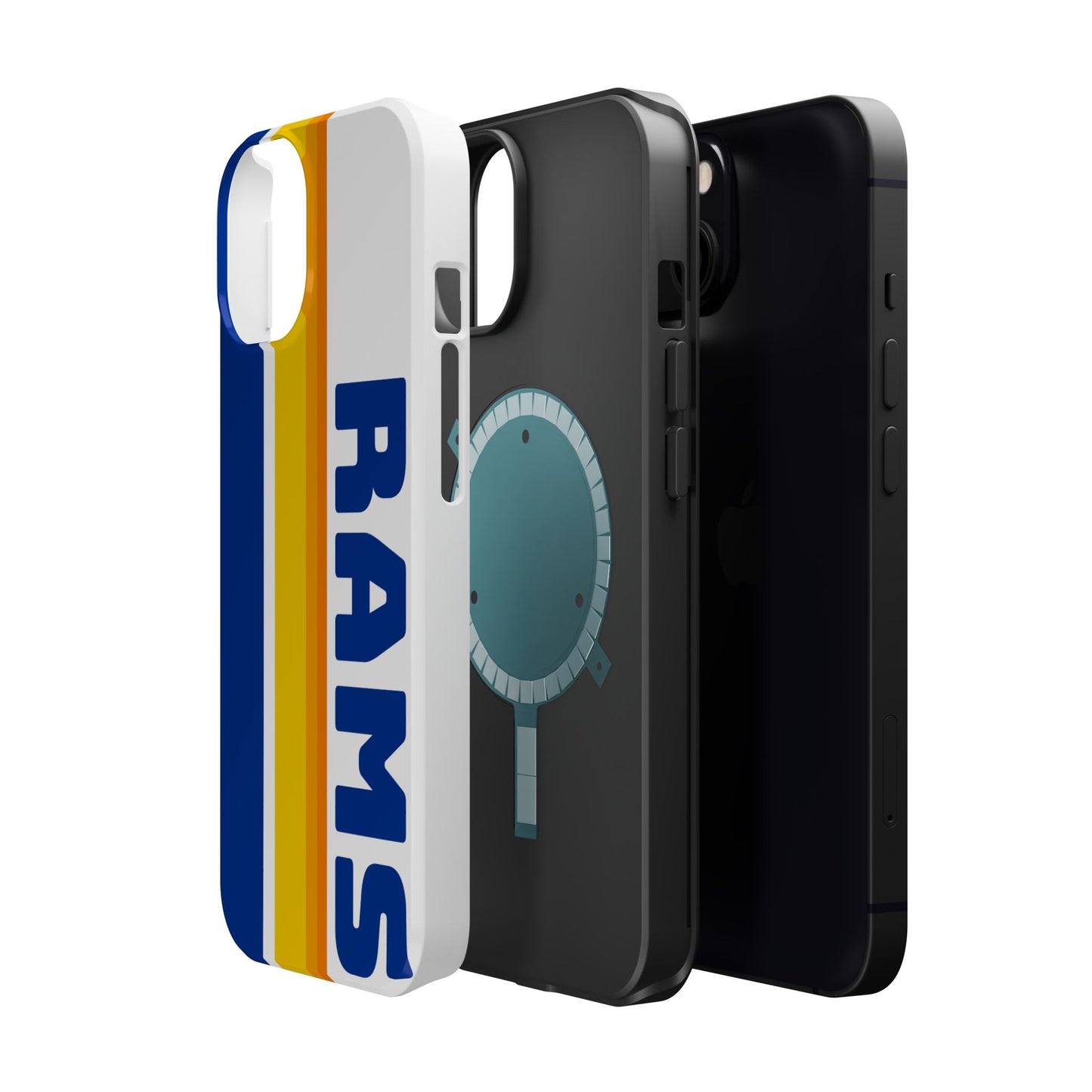 Rams Phone Case, Magnetic Phone Case, Retro Phone Case, Football Case for iPhone or Samsung