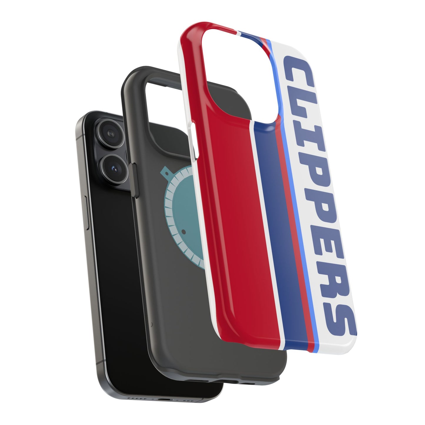 Clippers Phone Case, Magnetic Phone Case, Retro Phone Case