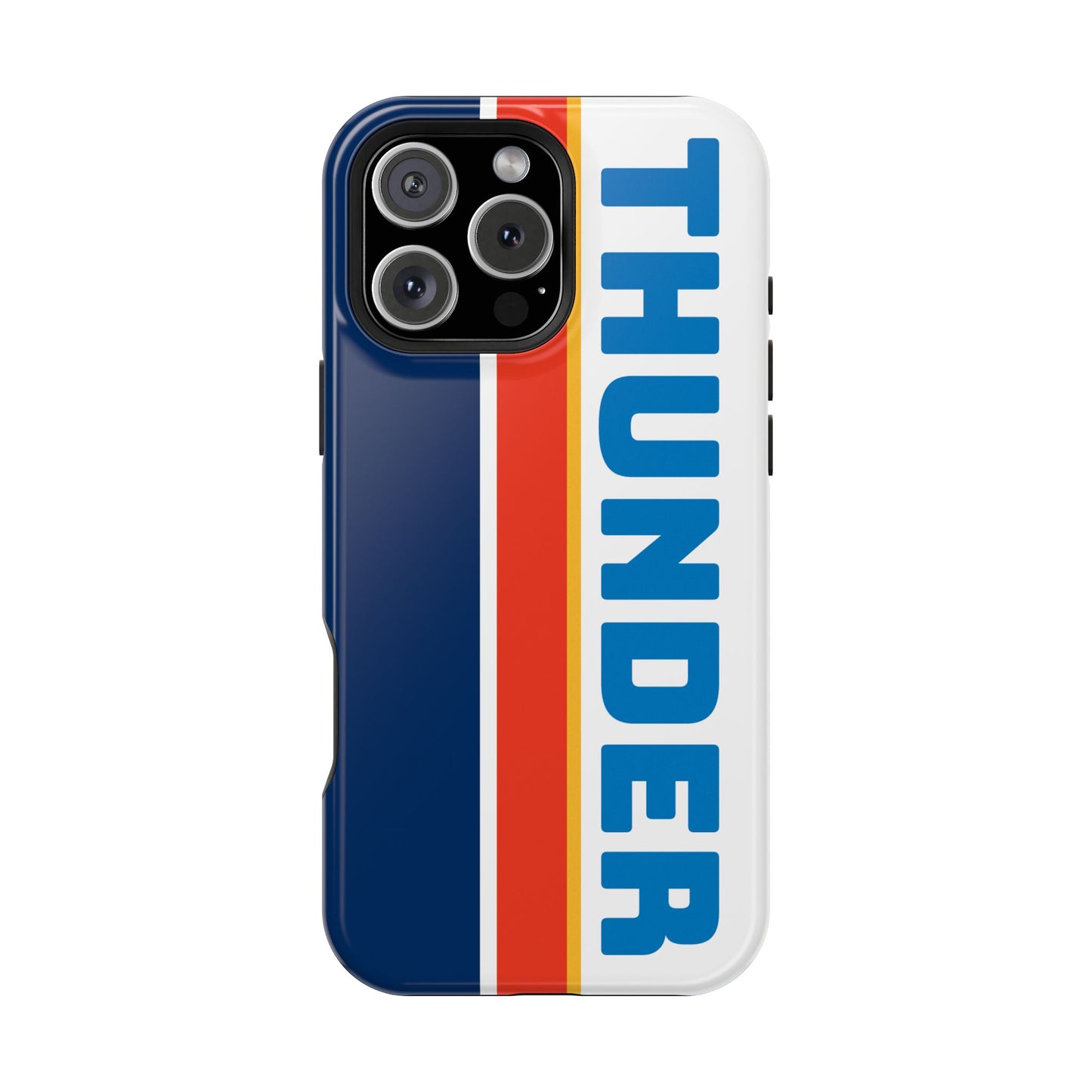 Thunder Phone Case, Magnetic Phone Case, Retro Phone Case, Basketball Gifts