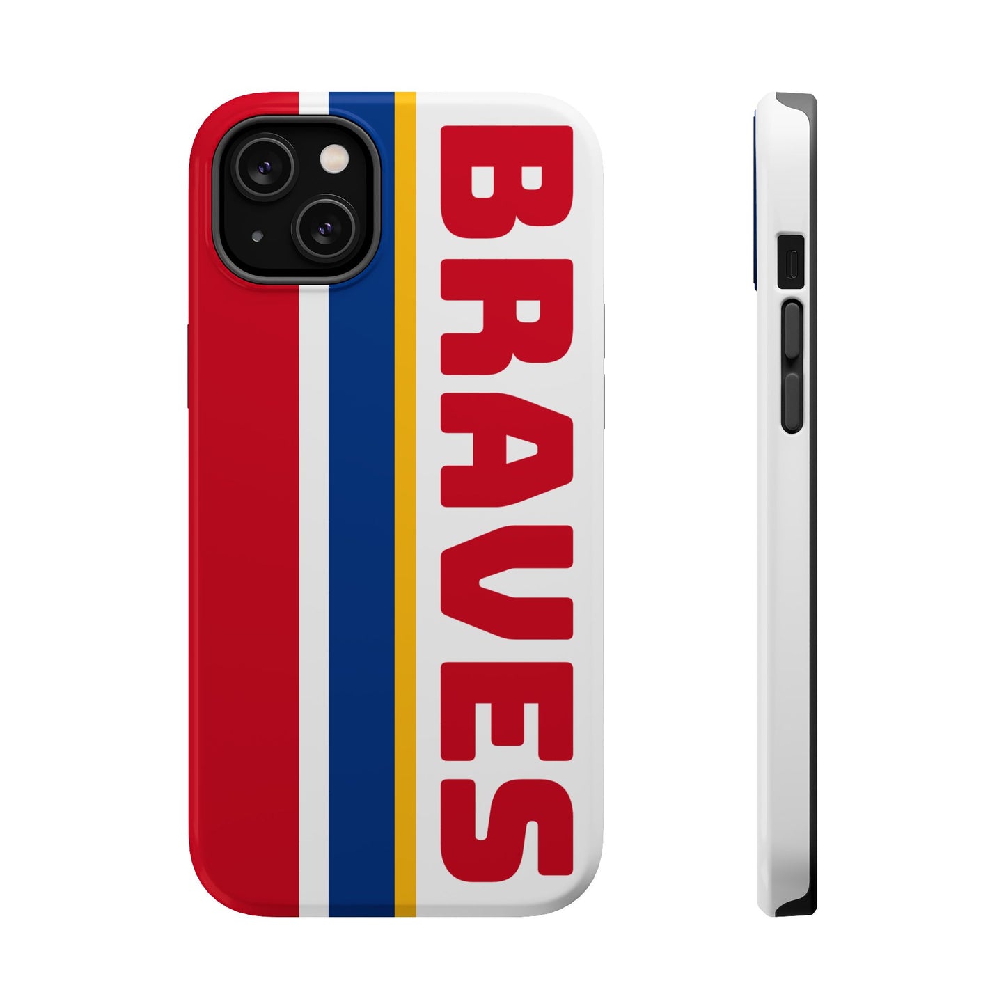 Braves Phone Case, Magnetic Phone Case, Baseball Phone Case, Retro Phone Case