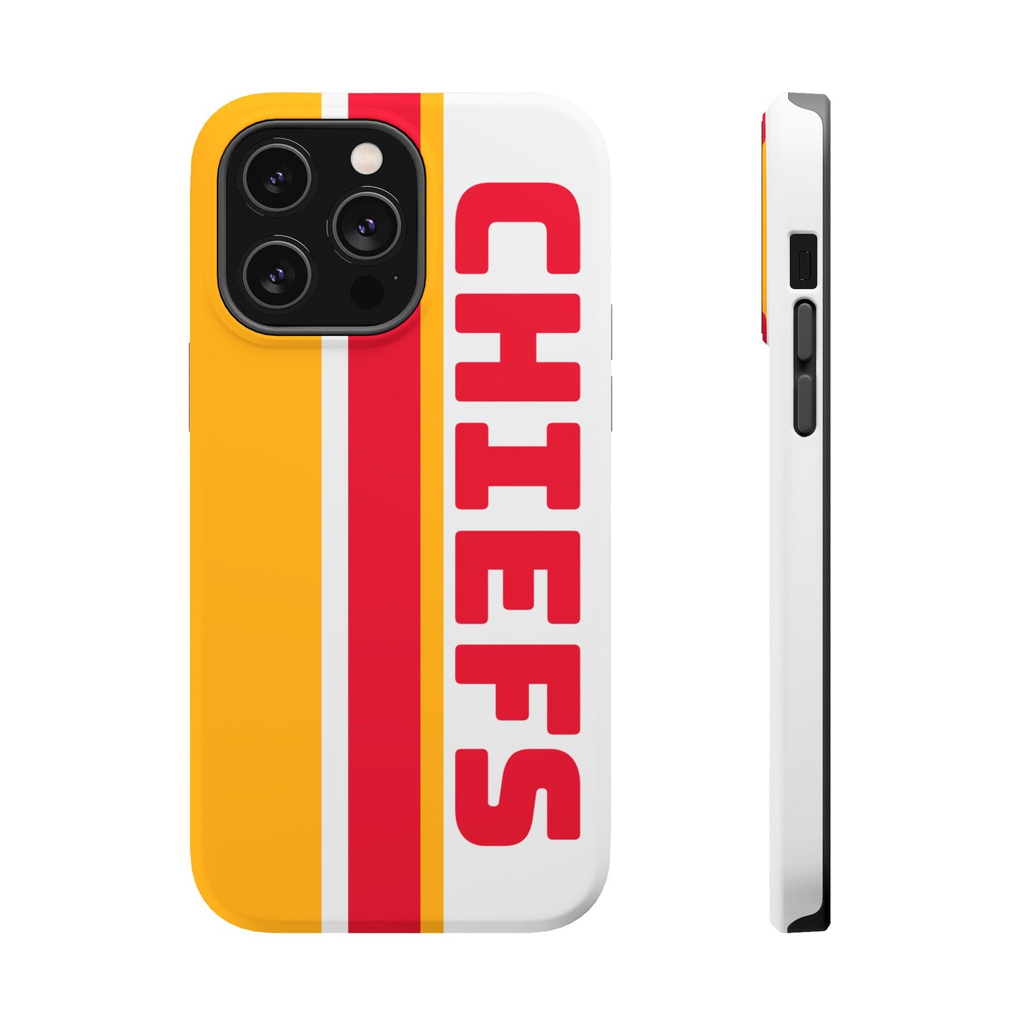 Chiefs Phone Case, Magnetic Phone Case, Retro Phone Case, Baseball Case for iPhone or Samsung, Chiefs Football Gifts