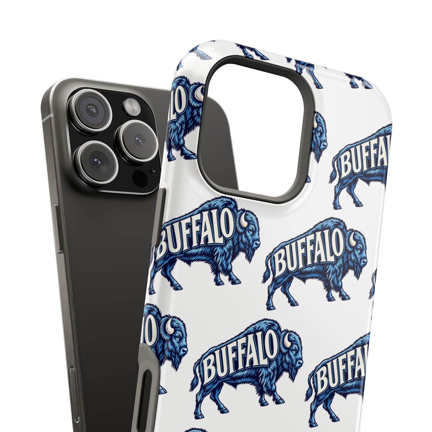 Buffalo Phone Case, Magnetic Phone Case, Retro Phone Case, Matte/Glossy Phone Case, Football Gifts