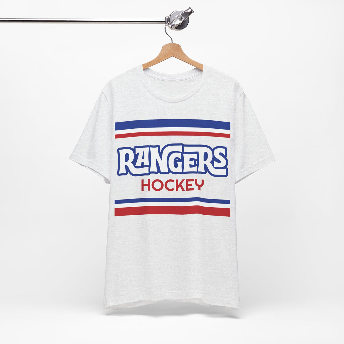 Retro Rangers Shirt, Vintage Striped Rangers Hockey T-Shirt