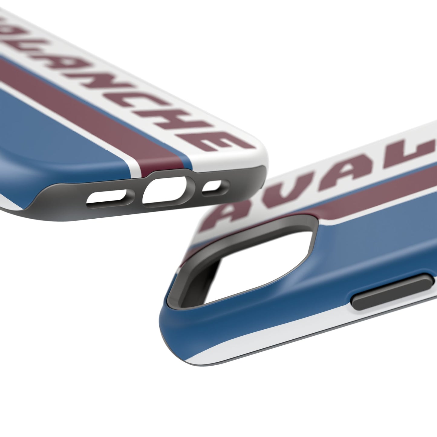 Avalanche Phone Case, Magnetic Phone Case, Retro Phone Case, Matte/Glossy Phone Case, Hockey Gifts