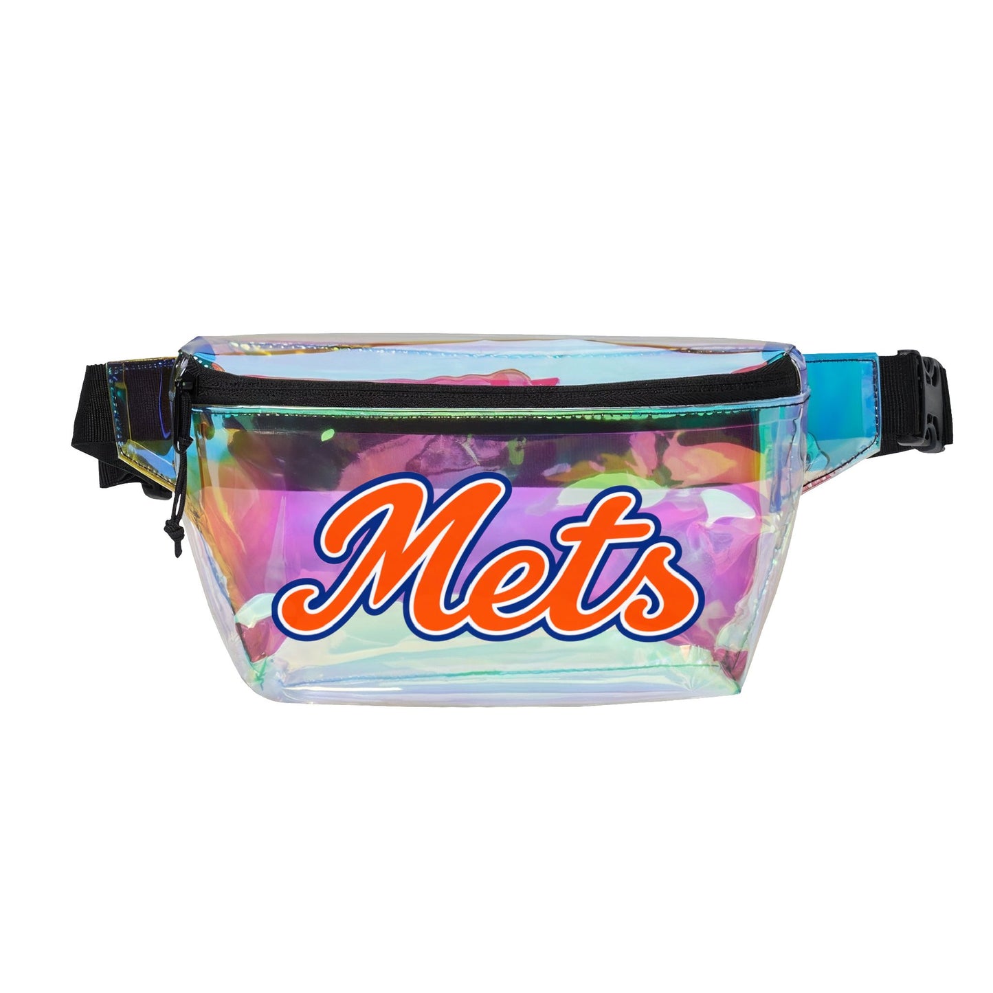 Mets Clear Stadium Bag, Baseball Belt Bag, Transparent Fanny Pack