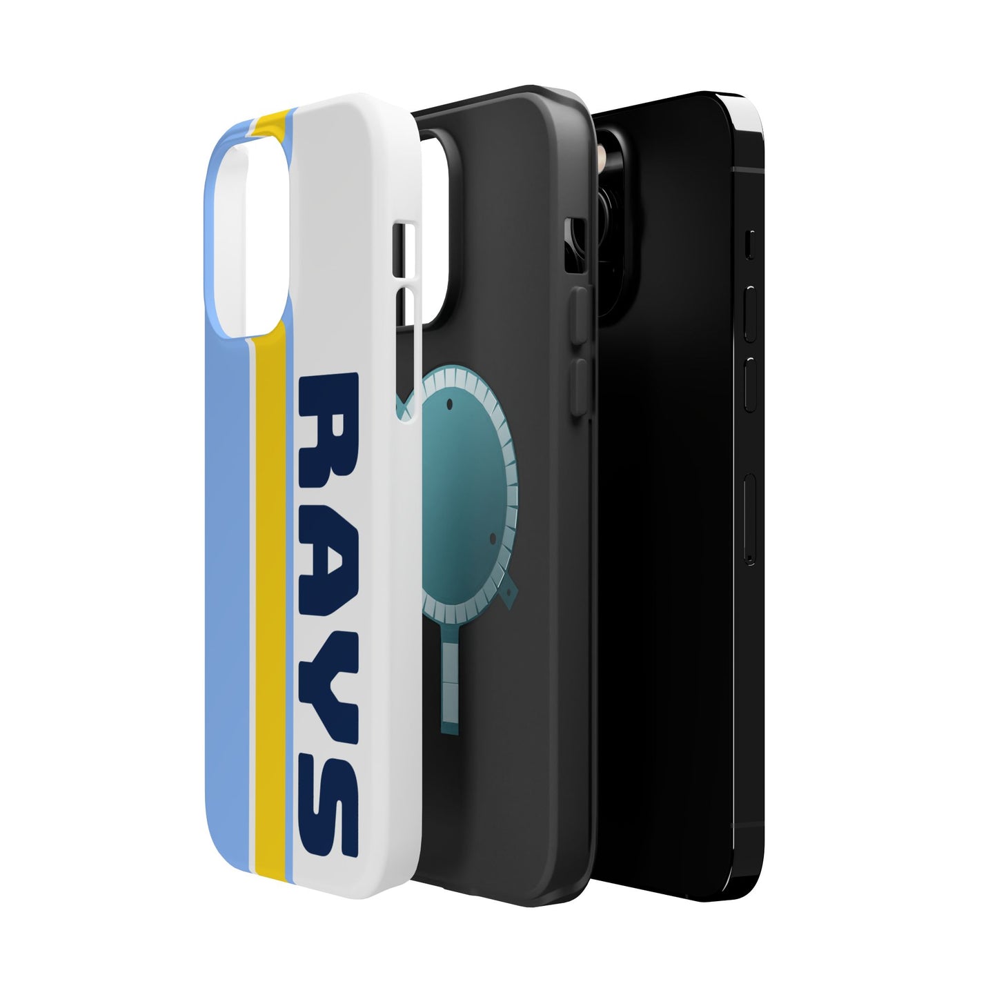 Rays Phone Case, Magnetic Phone Case, Retro Phone Case, Baseball Case for iPhone or Samsung, Rays Baseball Gifts