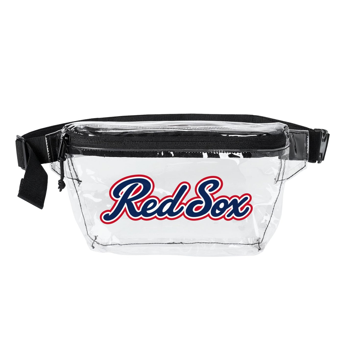 Boston Clear Stadium Bag, Baseball Belt Bag, Transparent Fanny Pack