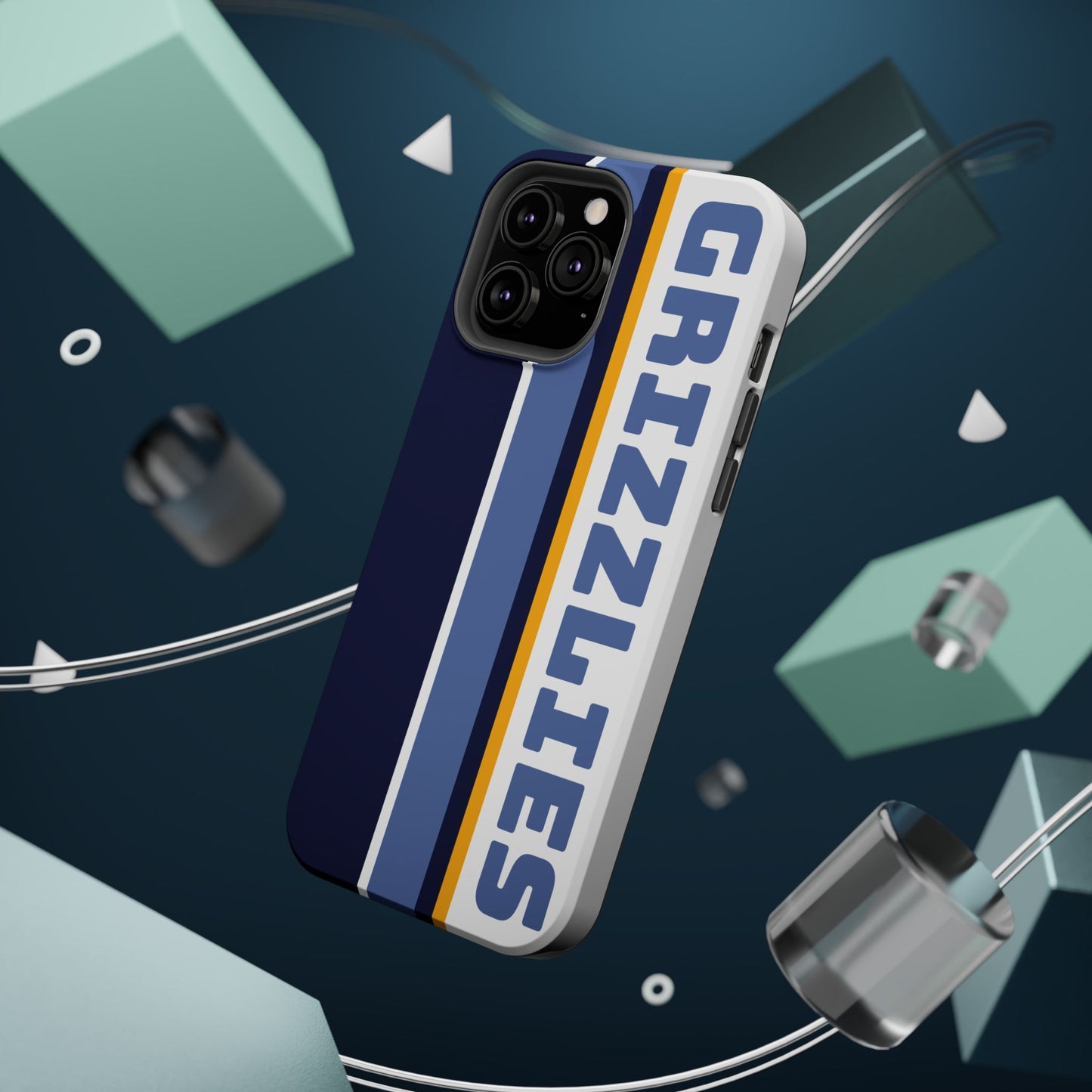 Grizzlies Phone Case, Magnetic Phone Case, Retro Phone Case