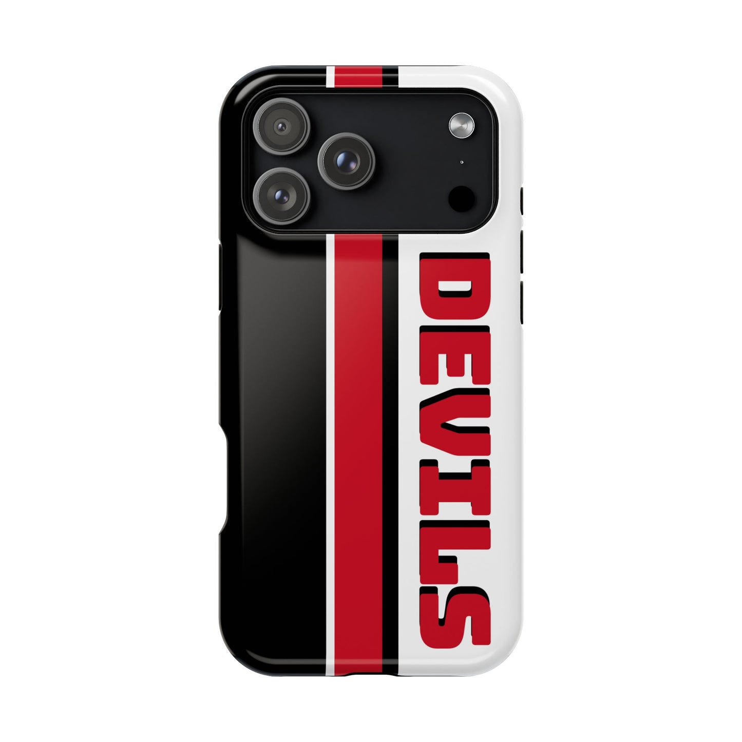 Devils Phone Case, Magnetic Phone Case, Retro Phone Case, Hockey Gifts