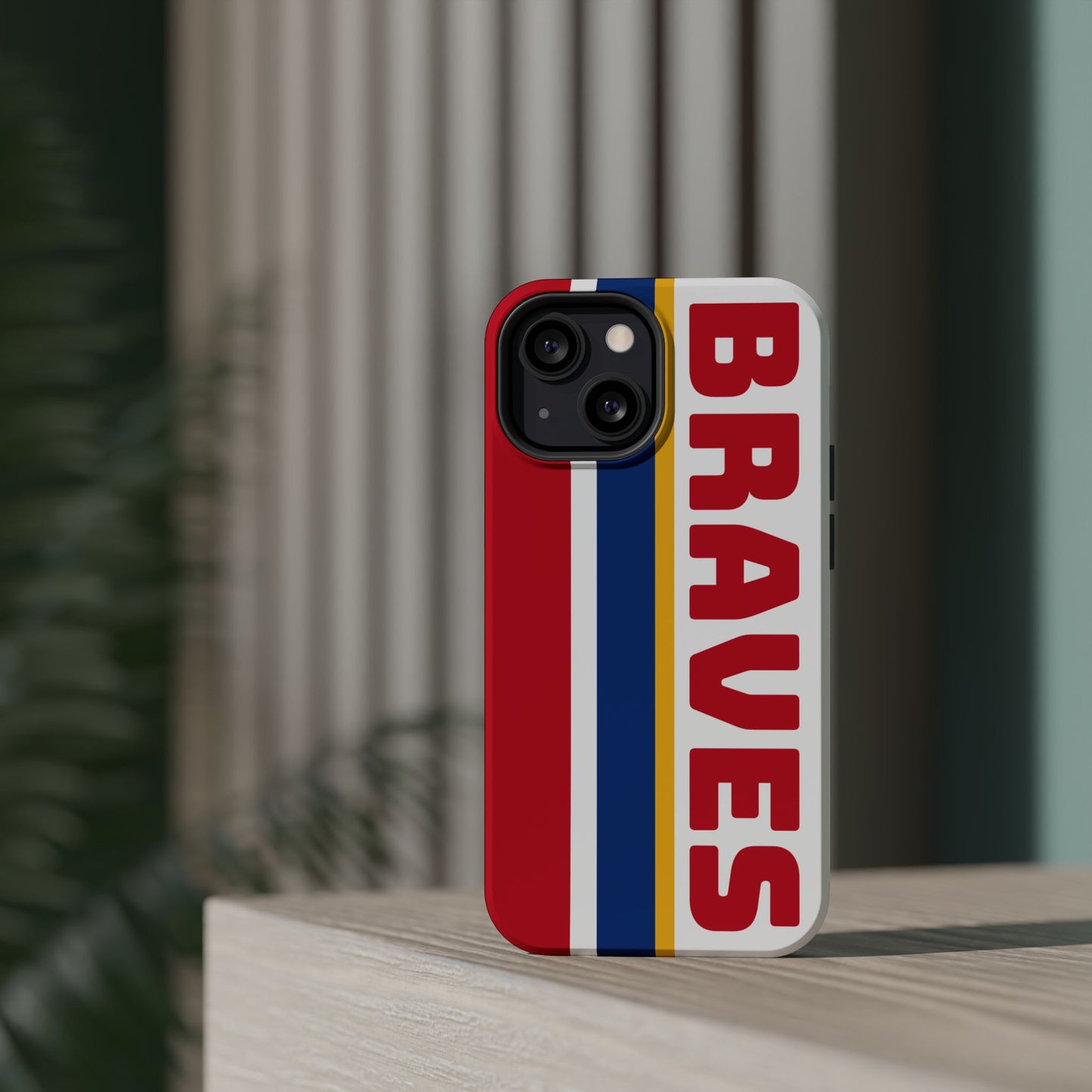 Braves Phone Case, Magnetic Phone Case, Baseball Phone Case, Retro Phone Case
