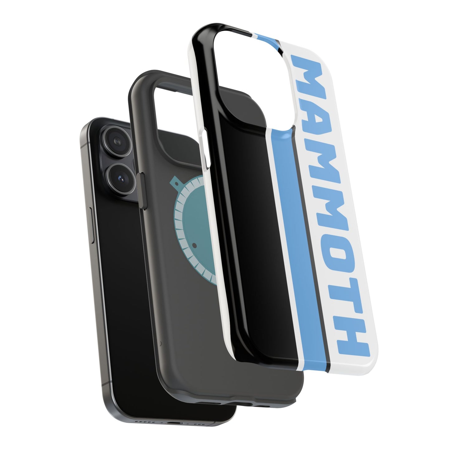 Mammoth Phone Case, Magnetic Phone Case, Retro Phone Case, Hockey Gifts