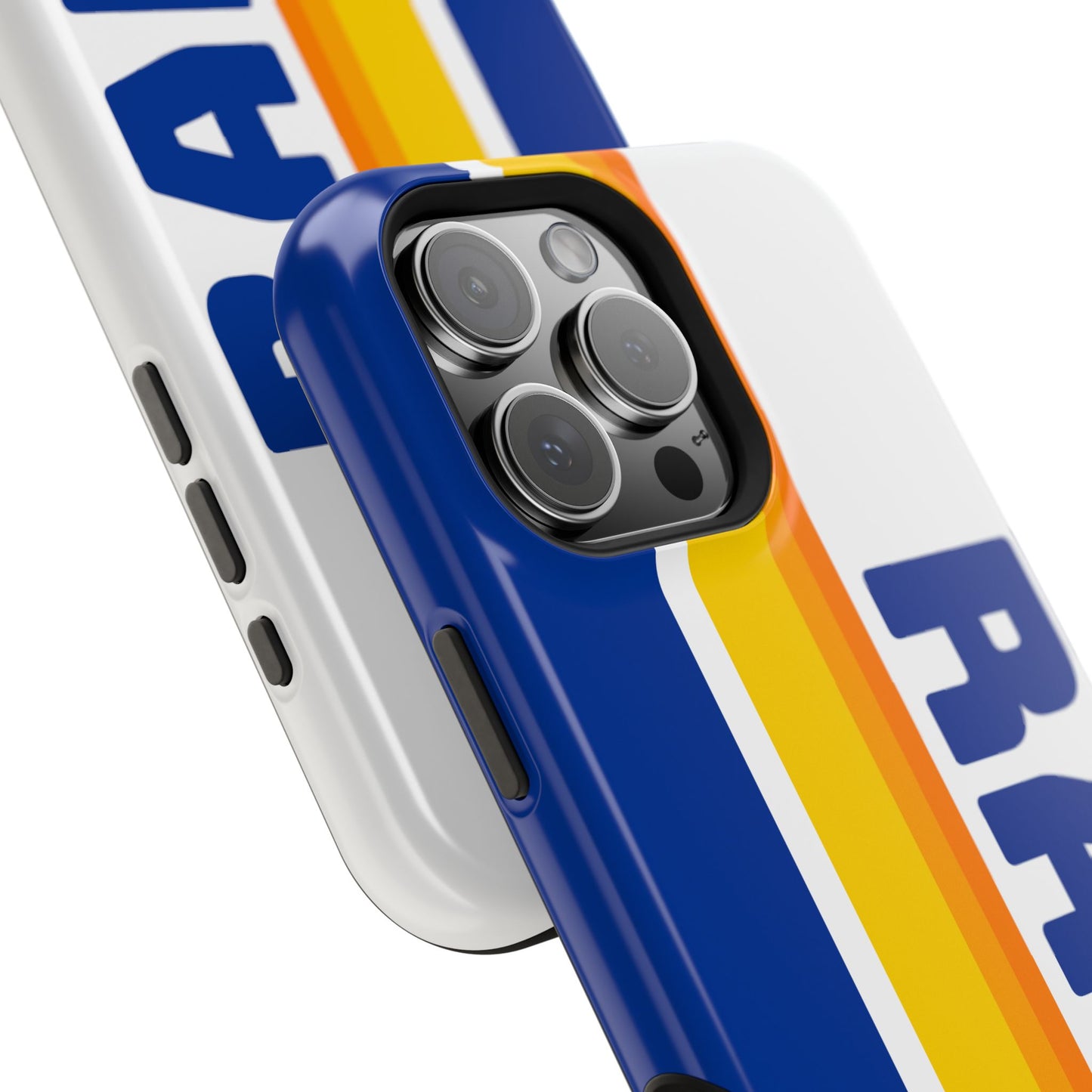 Rams Phone Case, Magnetic Phone Case, Retro Phone Case, Football Case for iPhone or Samsung