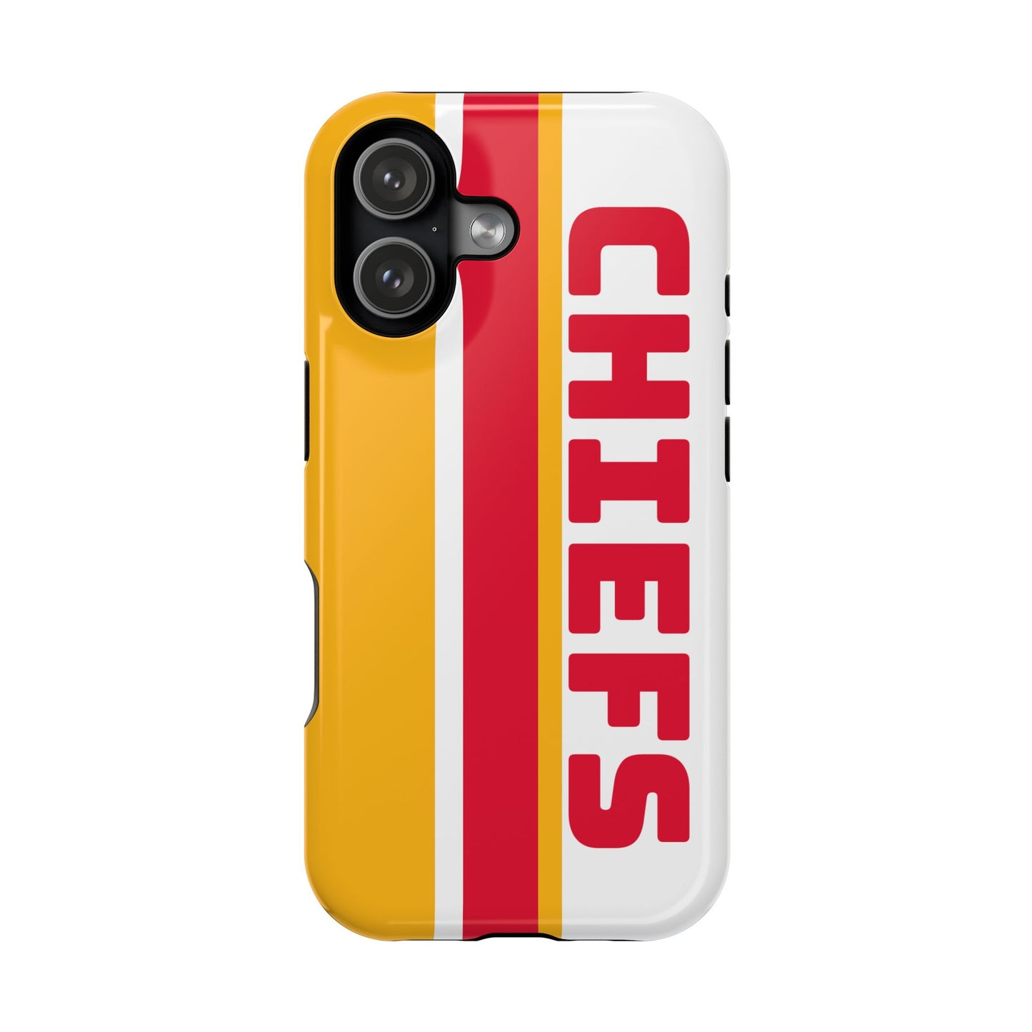 Chiefs Phone Case, Magnetic Phone Case, Retro Phone Case, Baseball Case for iPhone or Samsung, Chiefs Football Gifts